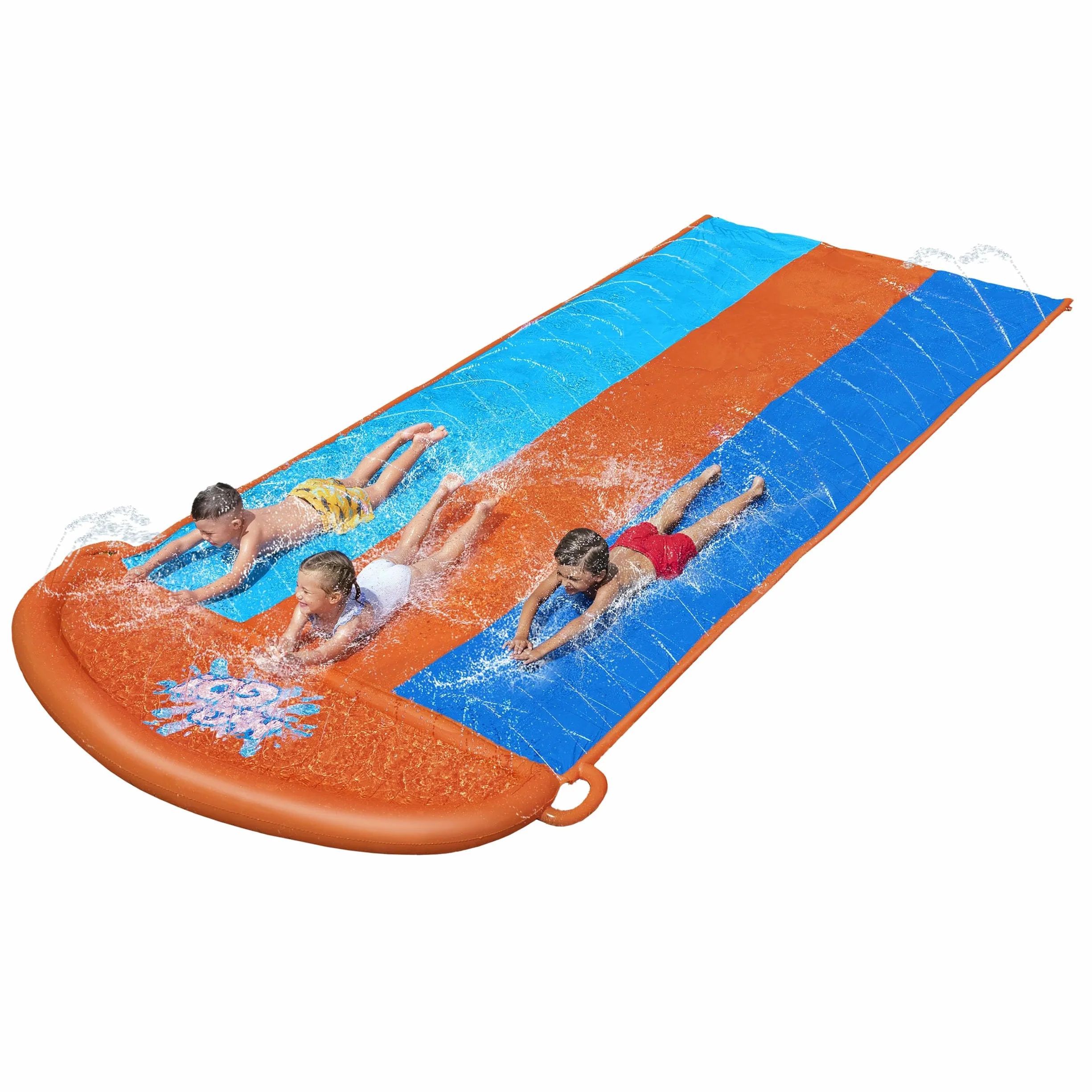 Bestway Wasserrutsche H2OGO Triple tobogán de Agua 488 cm Color, 488 x 207 cm (52329)