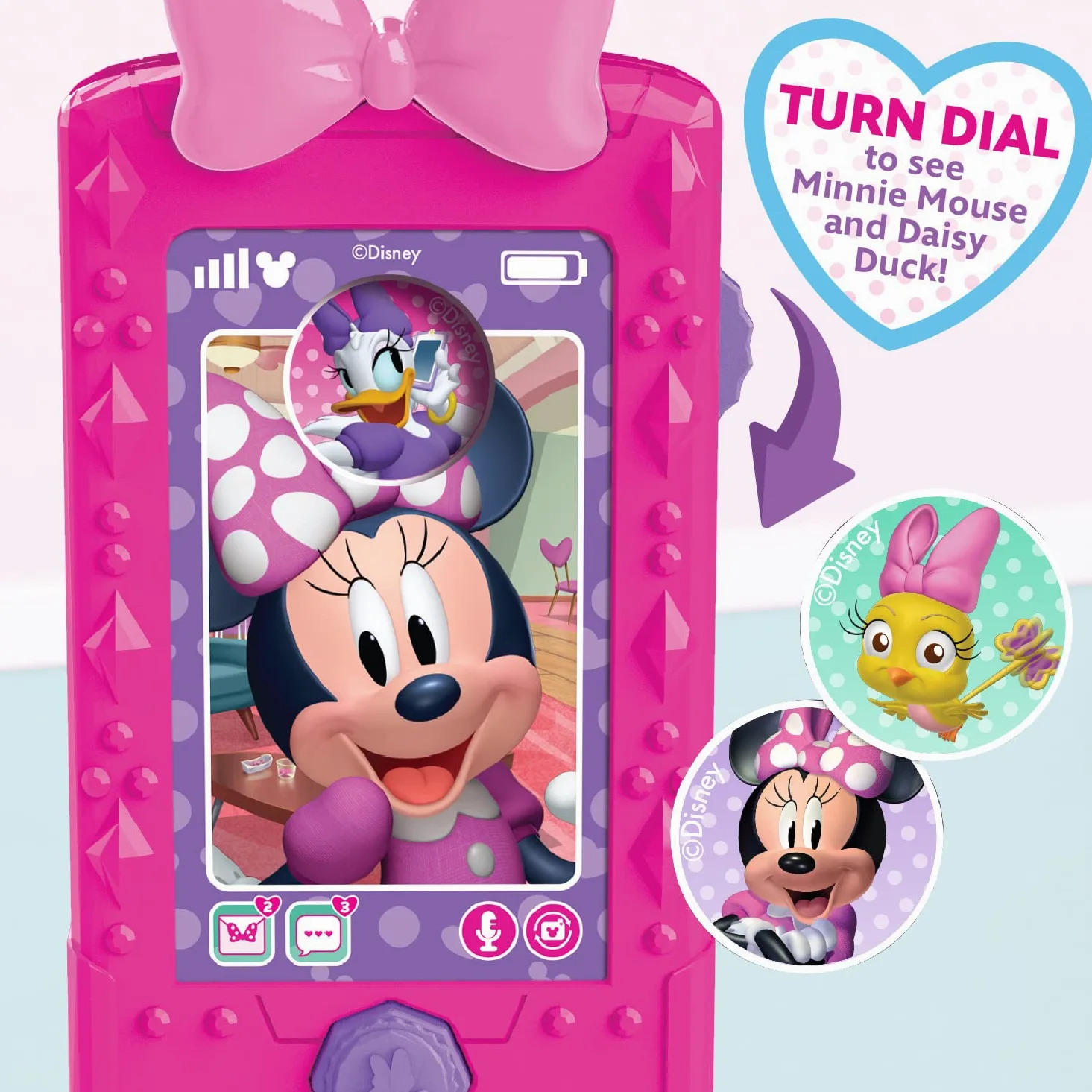Disney Junior Minnie Mouse Bowfabulous - Juego de 7 Piezas, Juego de Disfraces y simulación, Juguetes para niños a Partir de 3 años Just Play