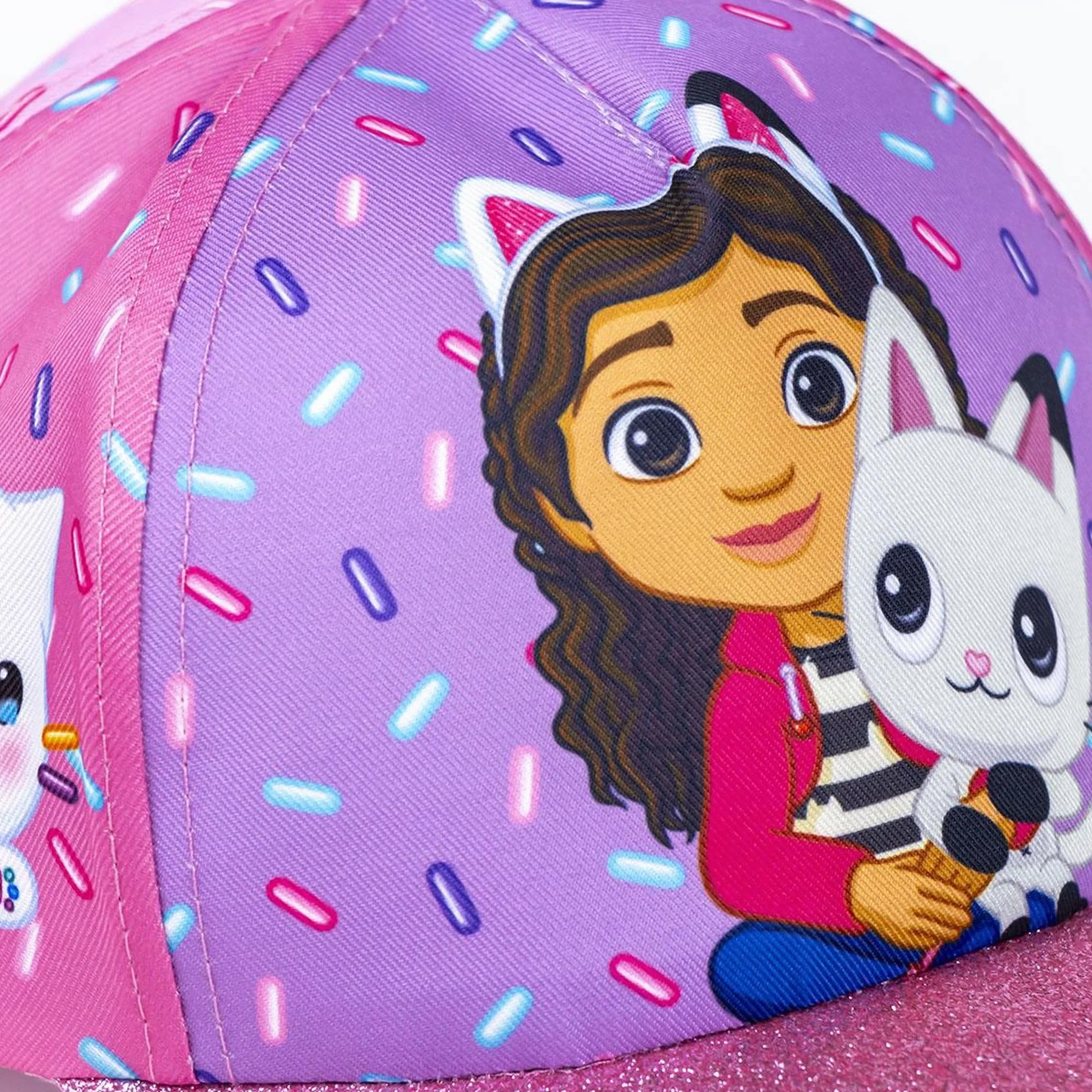 CERDÁ Life's Little Moments Gorra Infantil Gabby's Dollhouse Morado Talla única Unisex niños