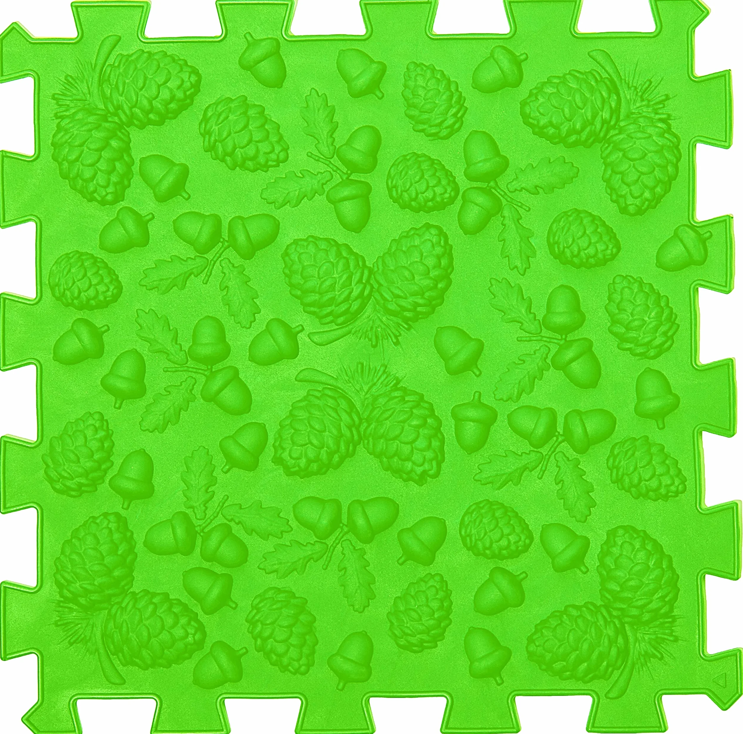 Super Mix sensorial ortopédico estera de juego para niños 9 rompecabezas senderos cuadrados bosque