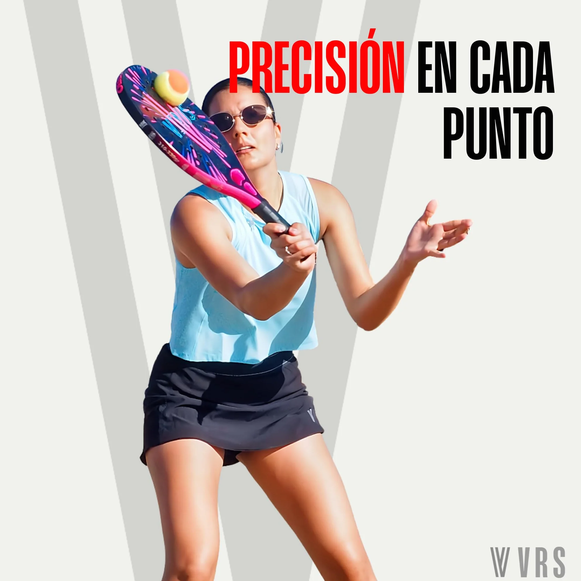 VIRUS Obsession Raqueta Beach Tennis Profesional Carbono 18K Black EVA Soft Balance Medio Spin Control Funda