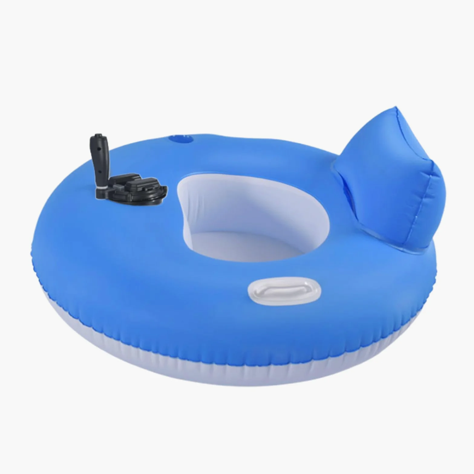 Tumbonas motorizadas para Adultos, de natación Inflable para Relajarse - Tumbona cómoda y portátil para Nadar en el Lago de Verano y Tomar el Sol