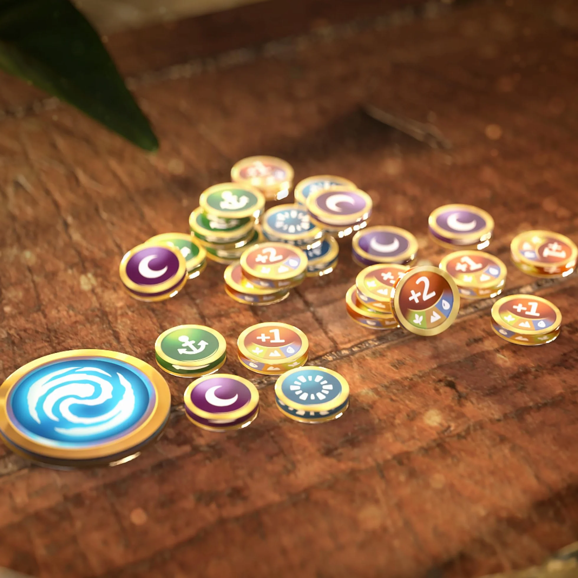 Gamegenic | Altered: Premium Markers | Accesorio de Juego | Marcadores Acrílicos Dinámicos Diseños del Mundo Mágico De Altered