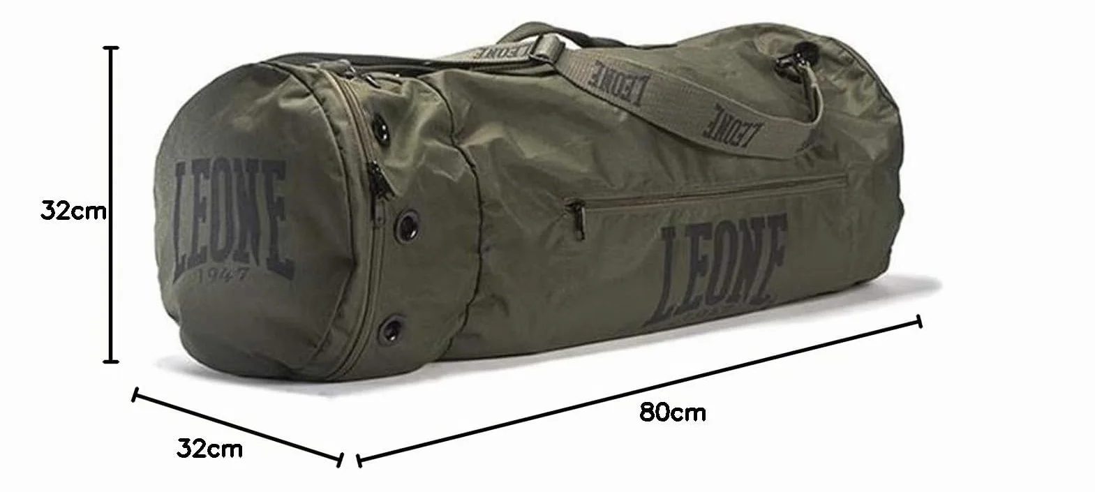 Leone 1947 Commando Duffel Green AC903