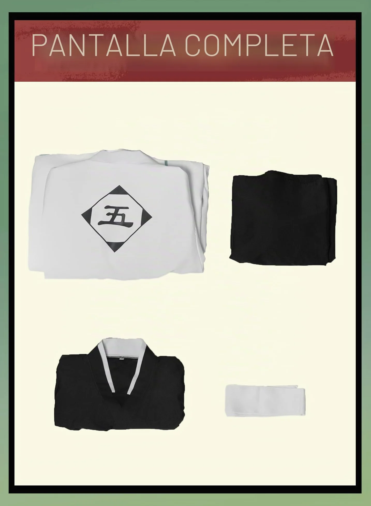 OSIAS Hombres Anime Aizen Sousuke Disfraz de Cosplay