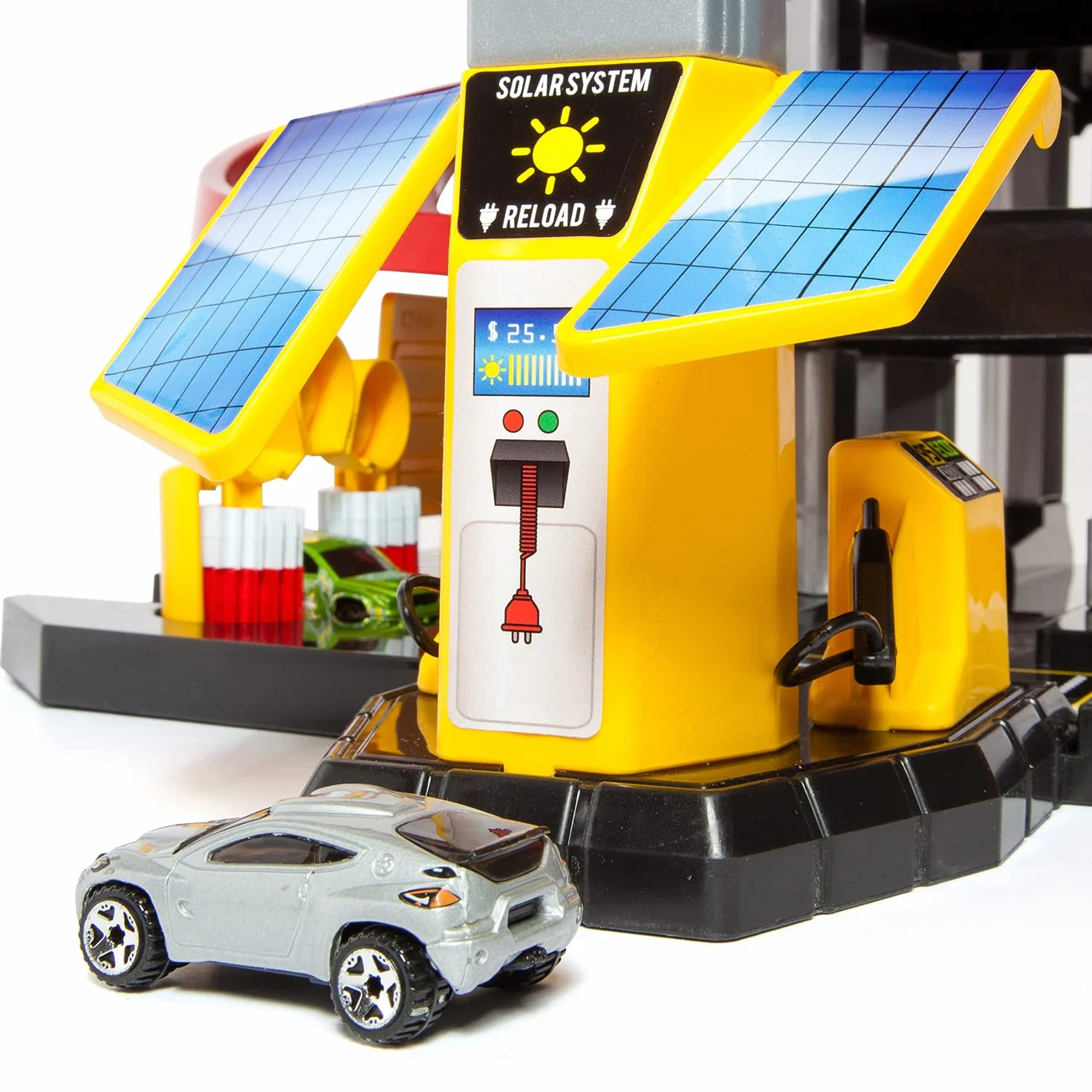MOLTO | Parking Infantil de 5 Plantas con Garaje, Rampas, Lavadero, Ascensor, Estación de Servicio y Zona de Engrase | Juguetes Educativos para el Desarrollo de Niños y Niñas | A Partir de 3 años