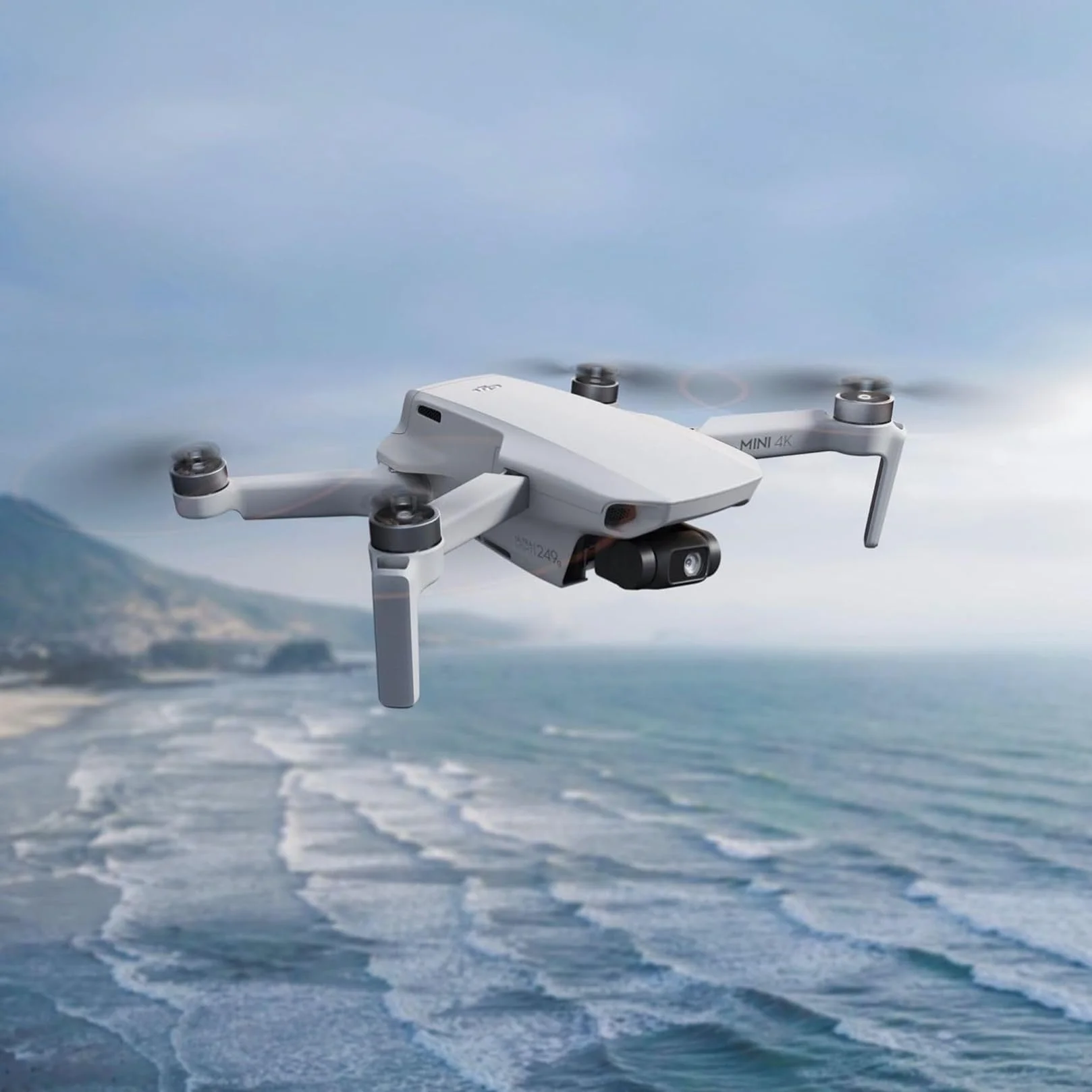 DJI Mini 4K dron cámara 4K UHD 249g estabilización 3 ejes transmisión 10km 2 baterías 62min