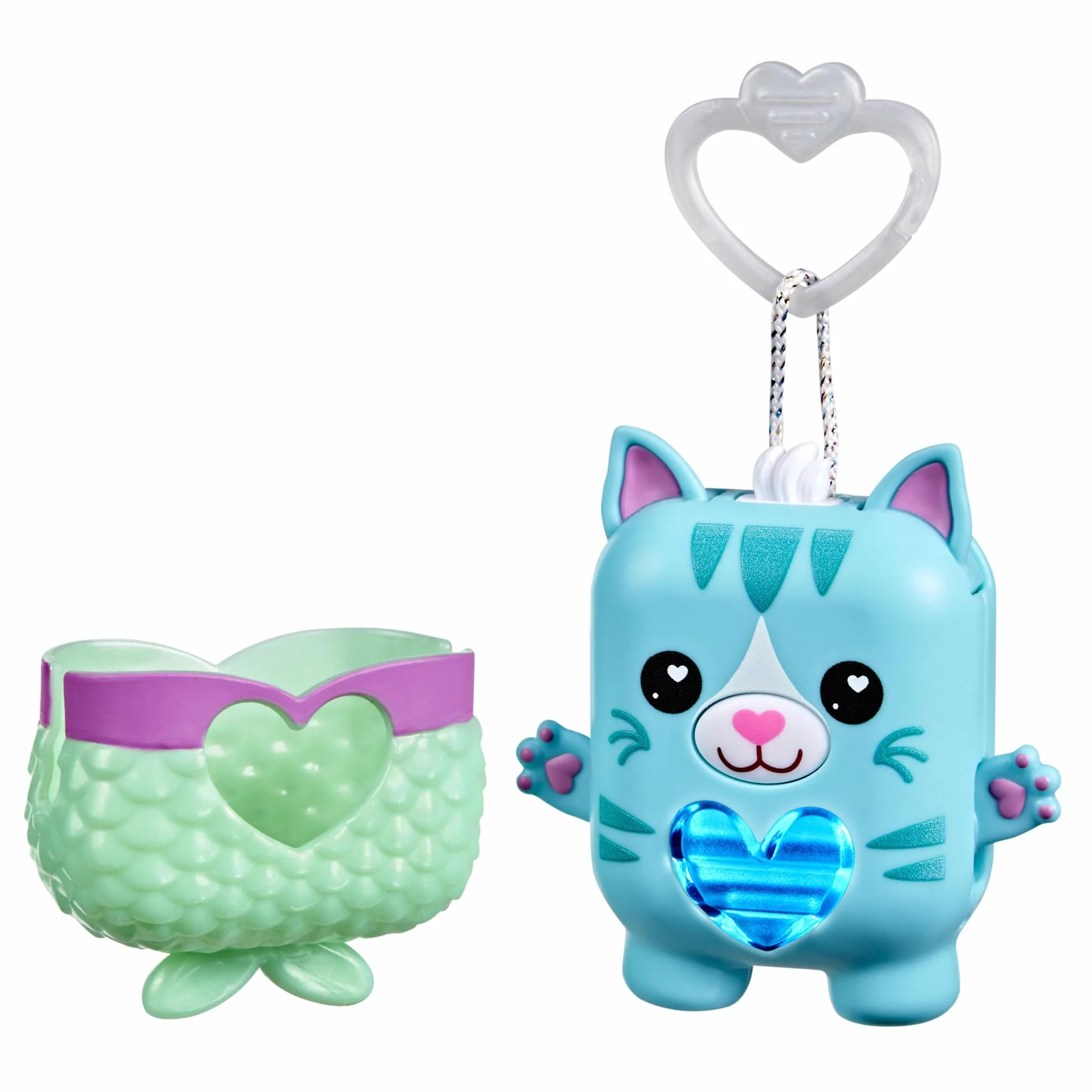 Hasbro Nano-mals, Pawtricia la gatita Azul, Mascota electrónica de Tipo Fidget