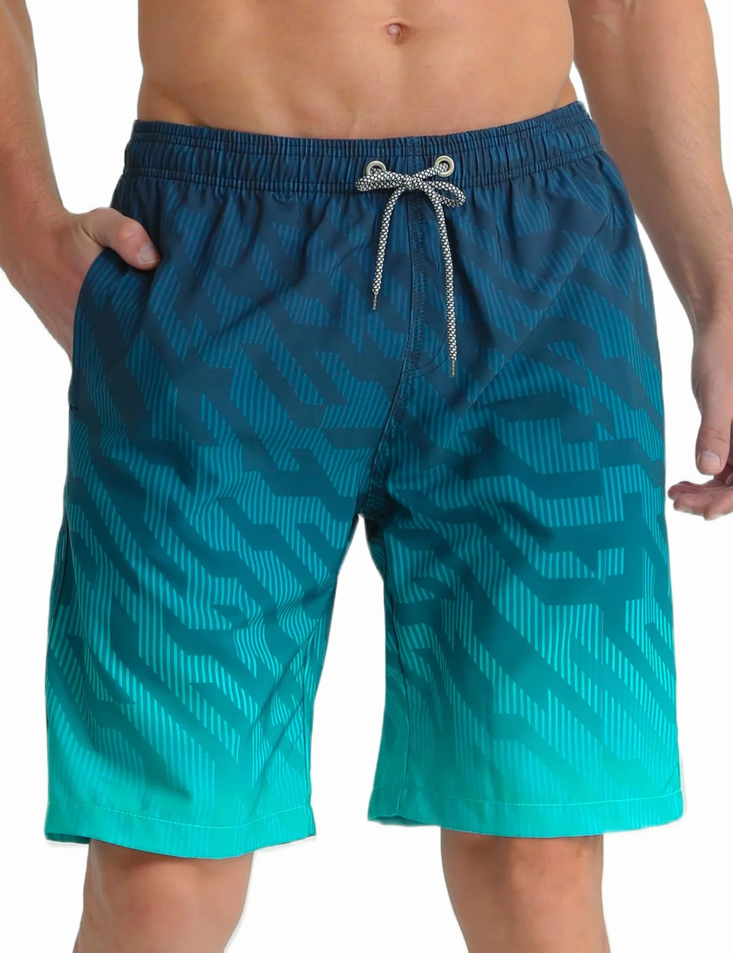 APTRO Bañador Hombre Corto Secado Rápido Natación Forrado Hawaianos Tallas Grandes
