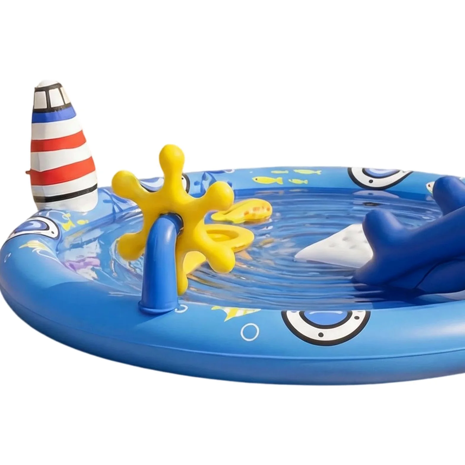 Piscina Hinchable Infantil Colchoneta Hinchable Divertida y Adorable | Piscina de natación infantil Para jugar con agua en verano al aire libre jardín patio terraza parque casa vacaciones