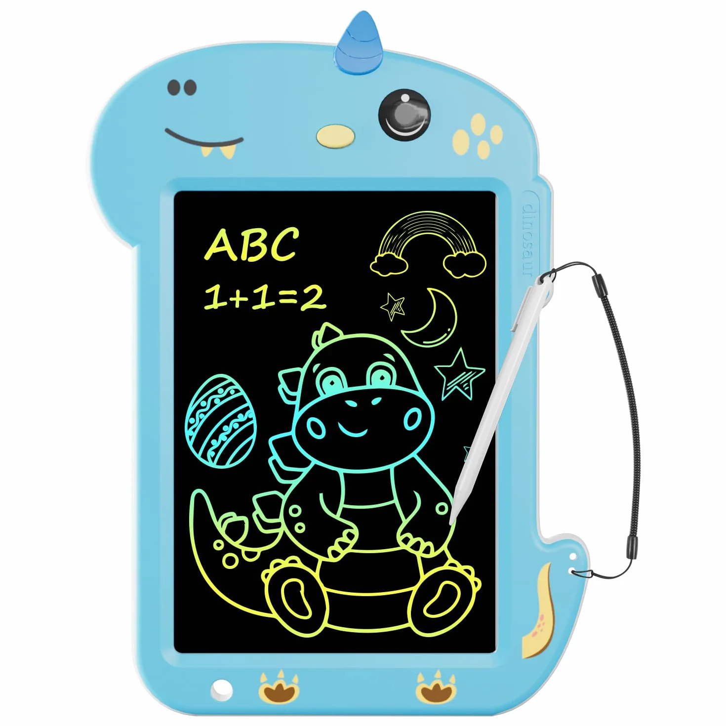 Tablet de Escritura LCD [Nueva Versión], Electight Tablet Escritura Pantalla Colorido Infantil, Juguetes Educativo con Borrable y Bloqueo Función, para Niñas y Niños de 3 4 5 6+ Años, Azul