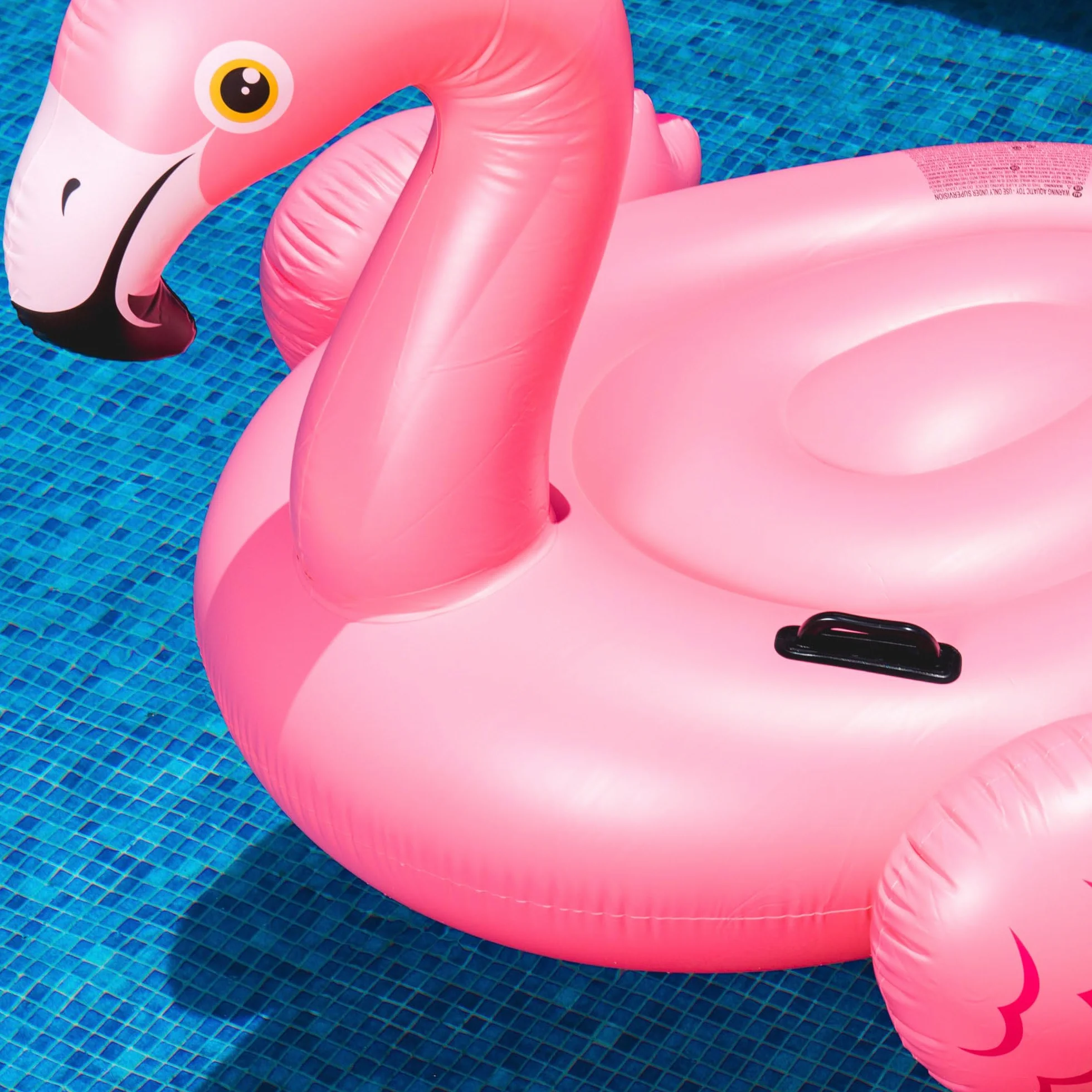 Intex Colchoneta Hinchable Flotador para Piscina y Playa 1 Persona con 2 Asas