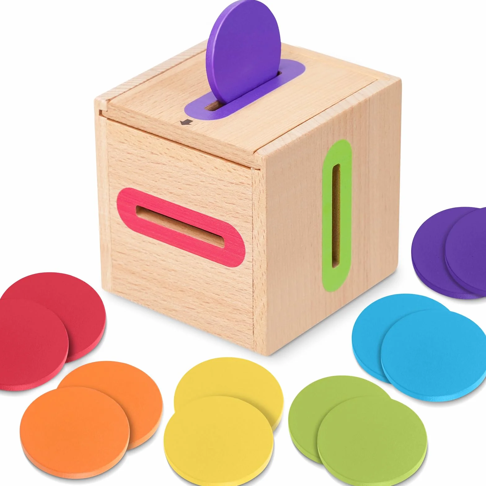 Juguetes Montessori 1 2 3 Años, Juguetes Niños 1-3 Años Juegos Educativos Niños 2 1 3 Años Juguetes Sensoriales Regalo Niño 1+ Años Juguetes de Madera para Actividades y Desarrollo