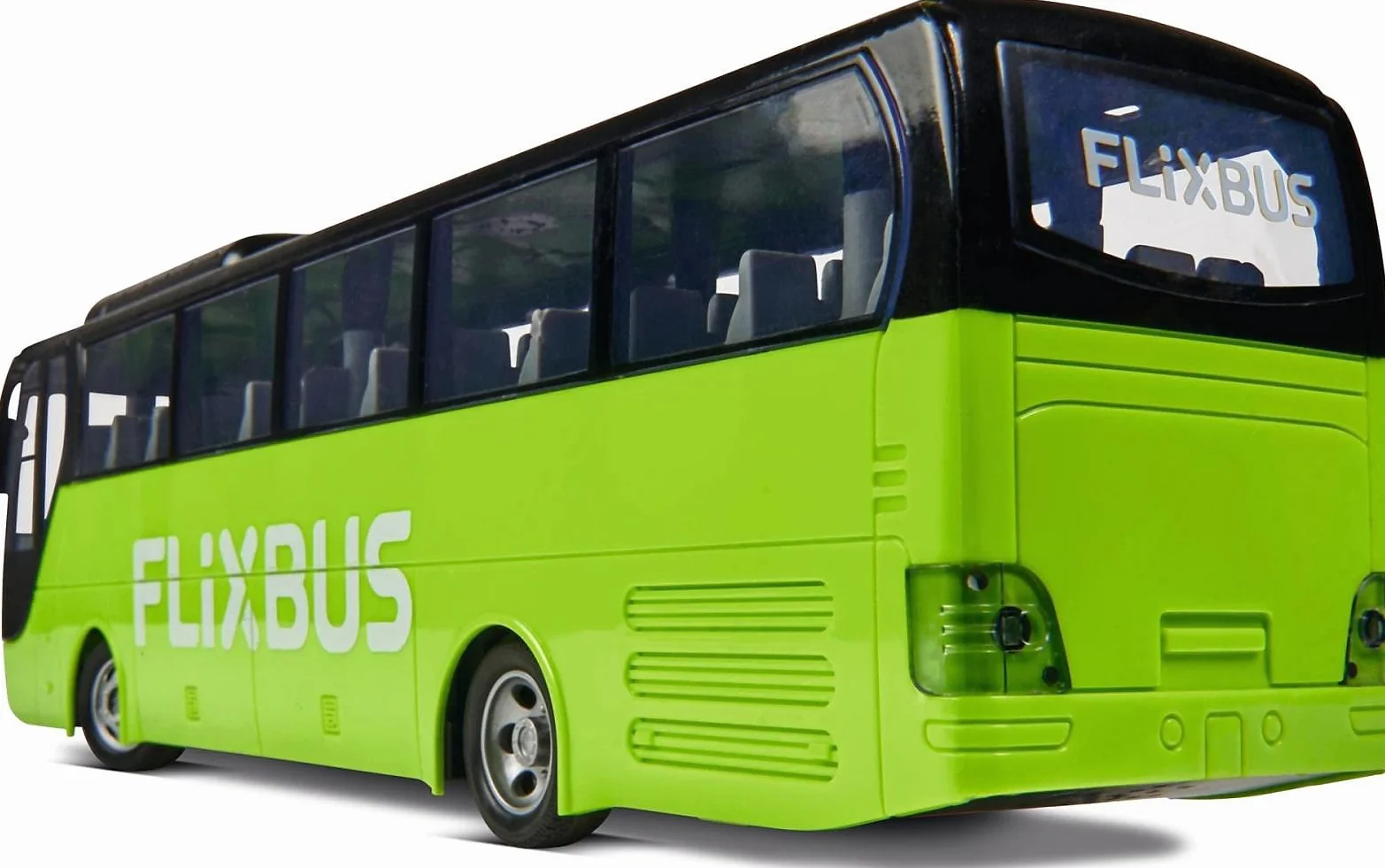 Carson 500907342 FlixBus 2.4GHz - 100% Listo para Conducir, autobús de Juguete, Coche de Juguete, Coche teledirigido, para niños a Partir de 8 años, Tiempo de conducción Aprox. 60 min.