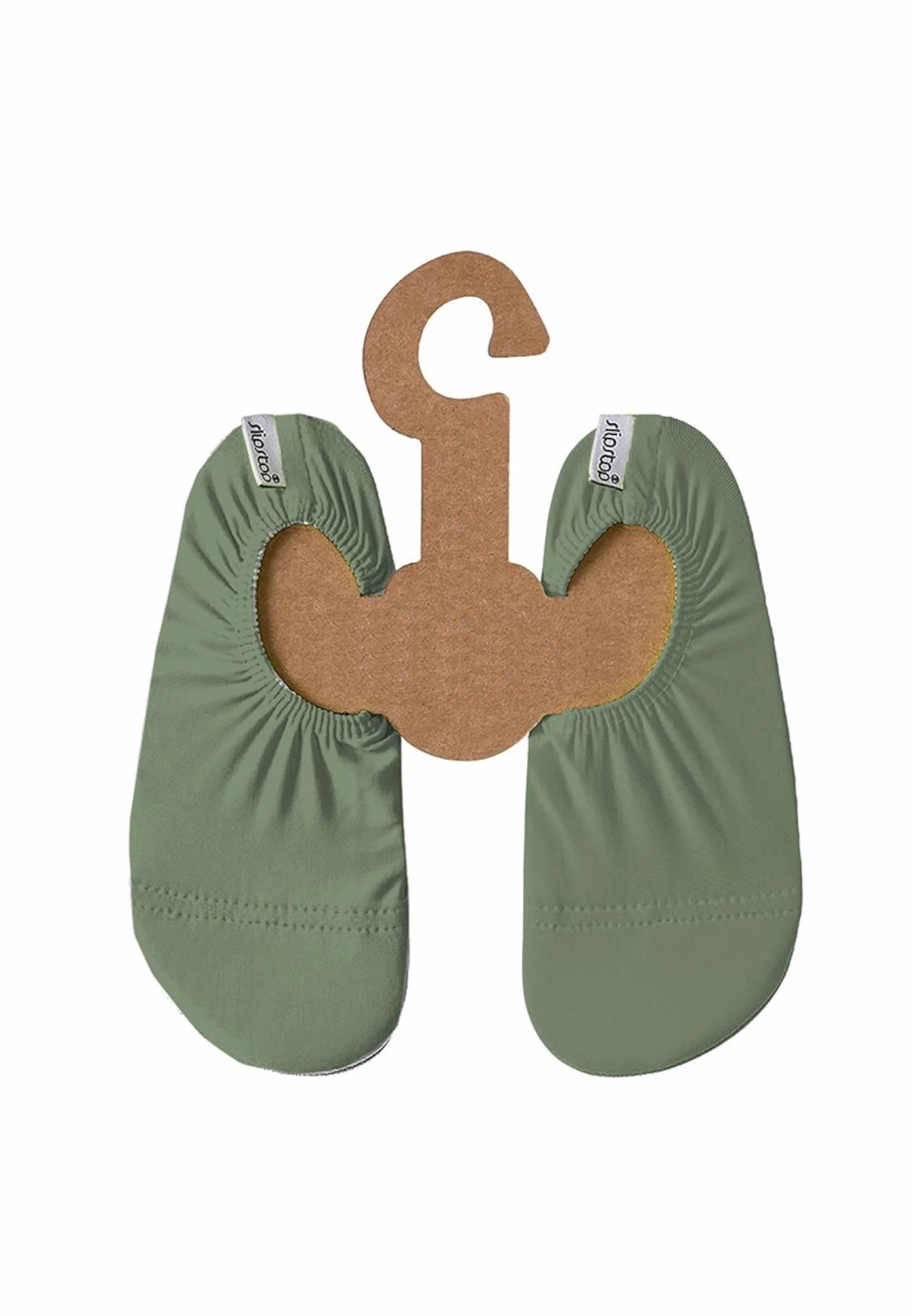 Slipstop Zapatillas de baño para niños color verde