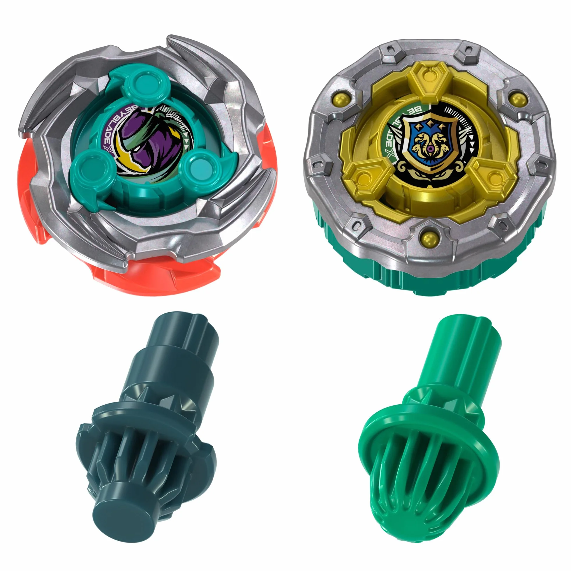 Beyblade X, Set de Batalla Sneak Attack con Arena Beystadium, 2 Tops Takara Tomy de rotación Derecha, 2 lanzadores, A Partir de 8 años