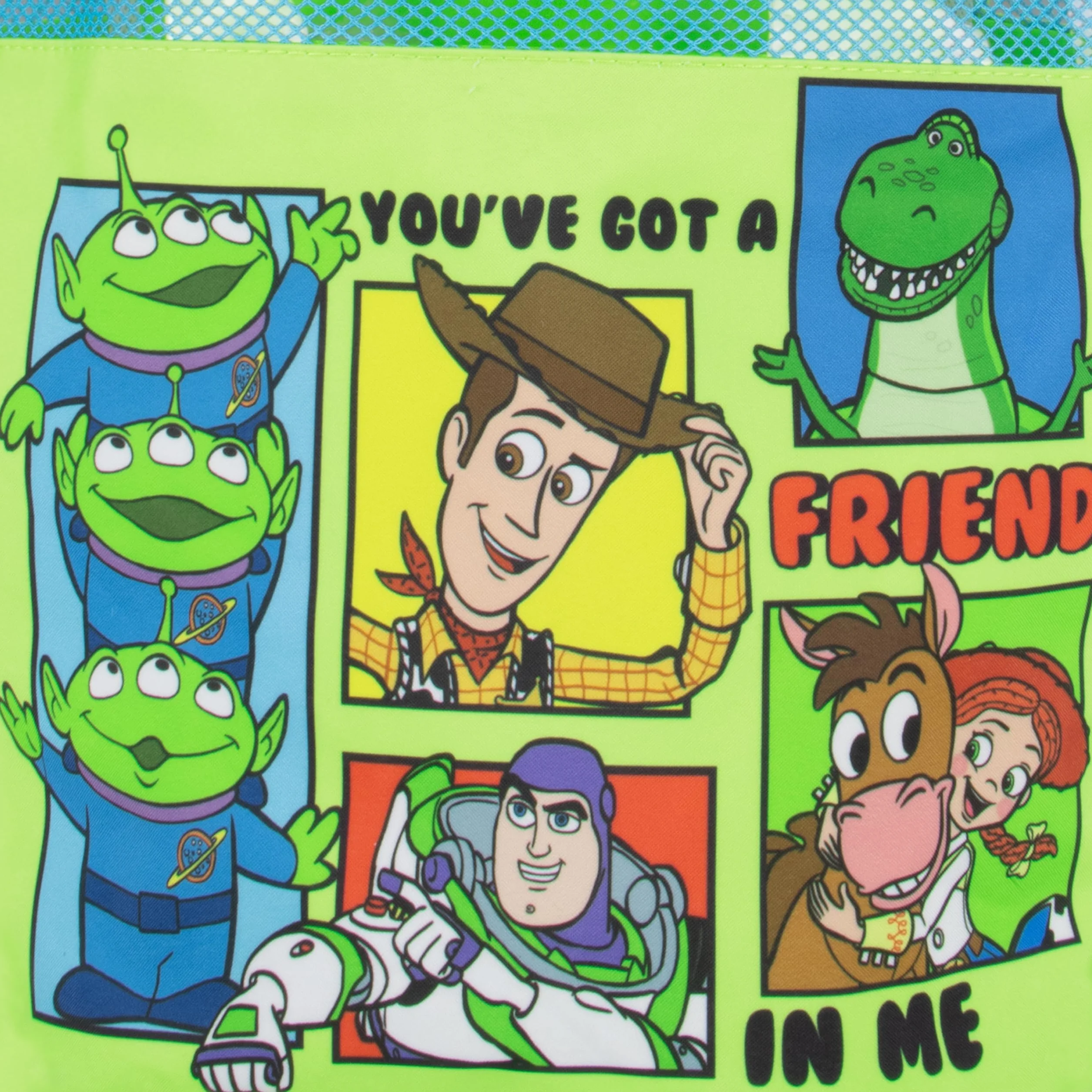 Disney Toy Story Mochila de natación para niños con cordón, bolsa para piscina o playa