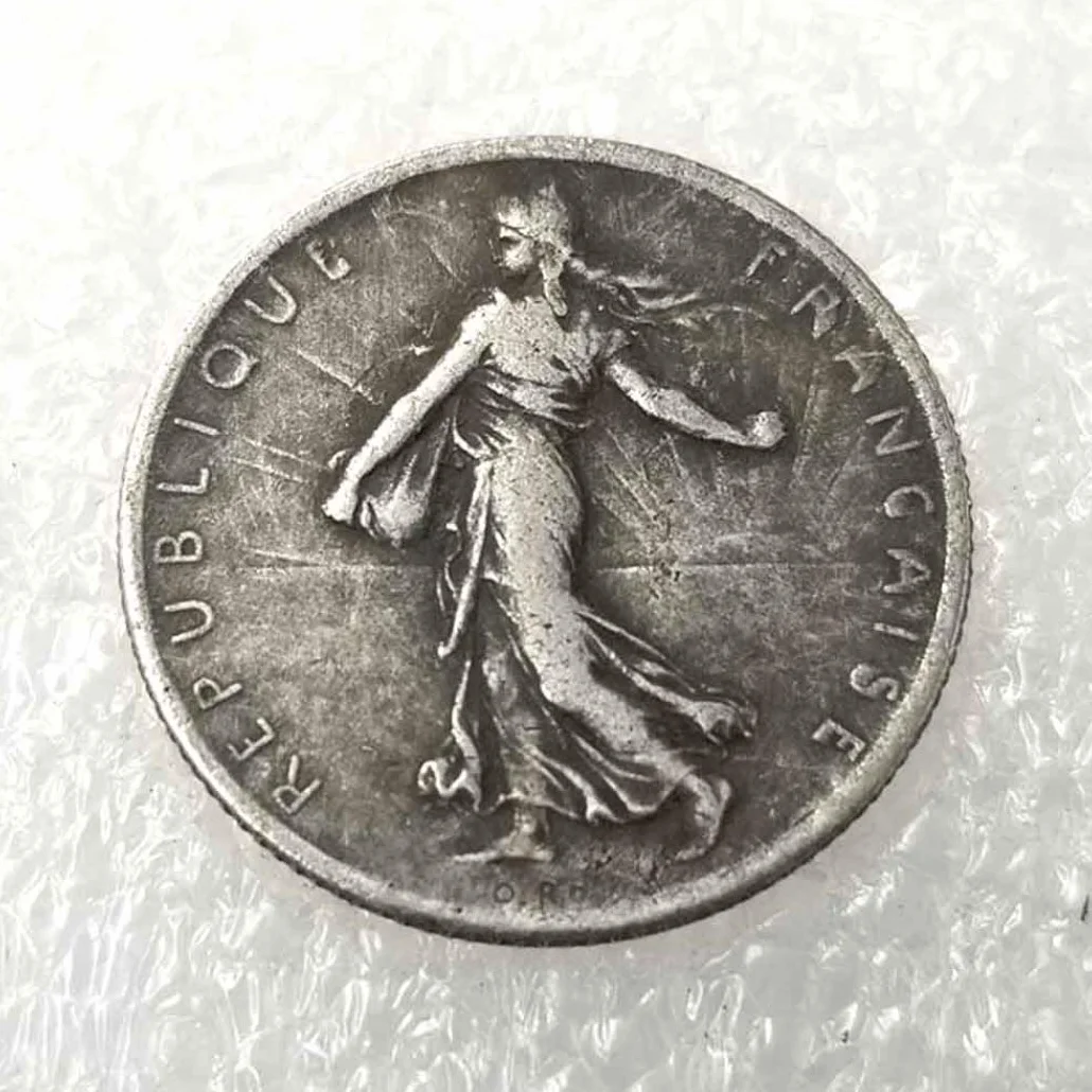 Monedas antiguas de Francia de 1914 - Moneda Conmemorativa Francesa - Moneda Vieja Francia-Monedas de Gran Francia-Descubre la Historia de las Monedas BestShop