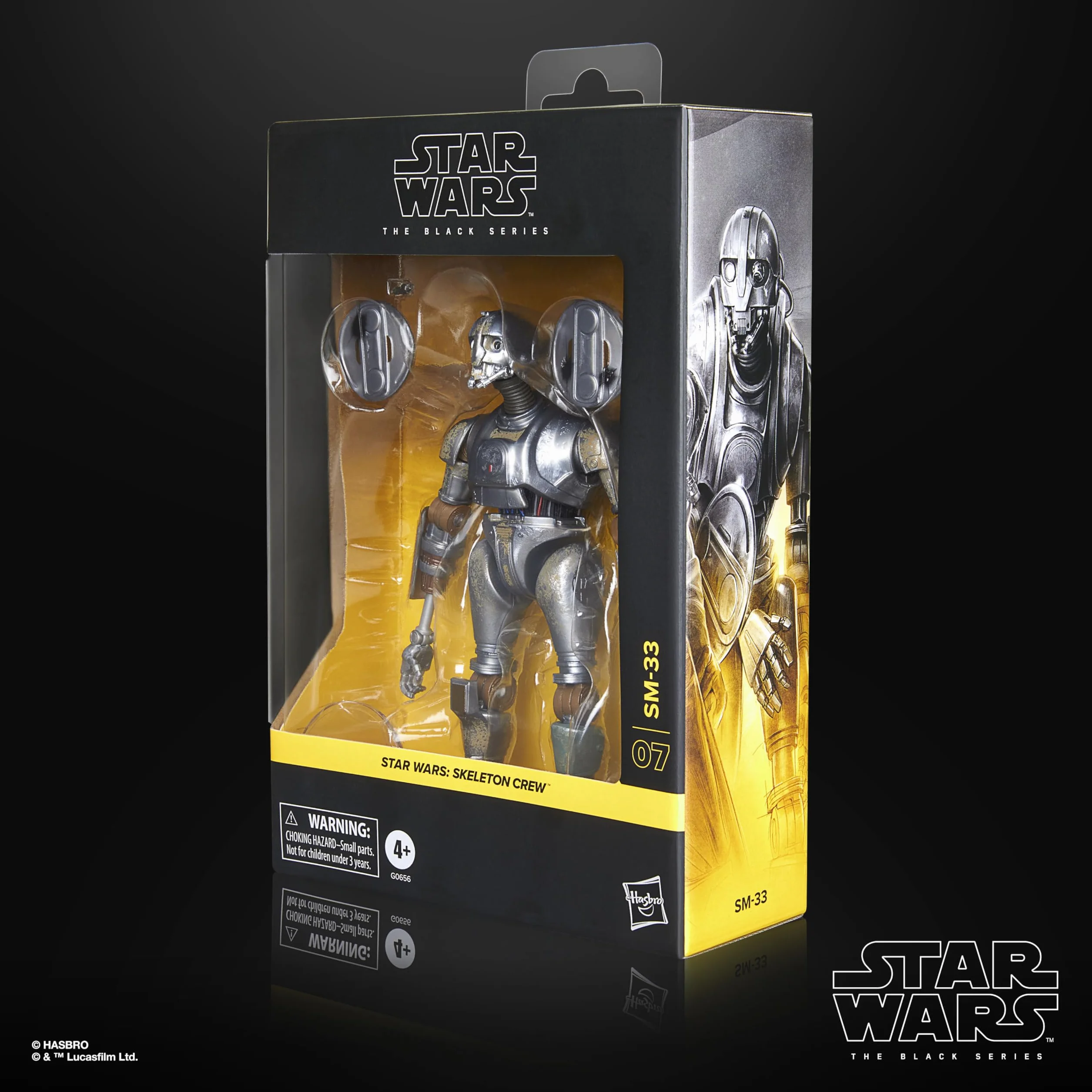 Star Wars The Black Series Fern, SM-33, Star Wars: Skeleton Crew, Figura Deluxe Coleccionable de 15 cm