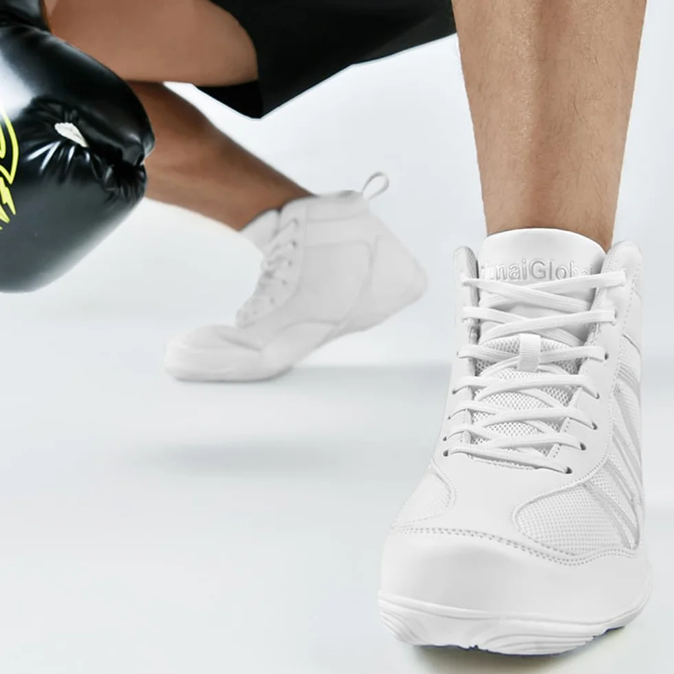 Zapatos de Boxeo Antideslizantes para Hombres Lucha Libre Profesional