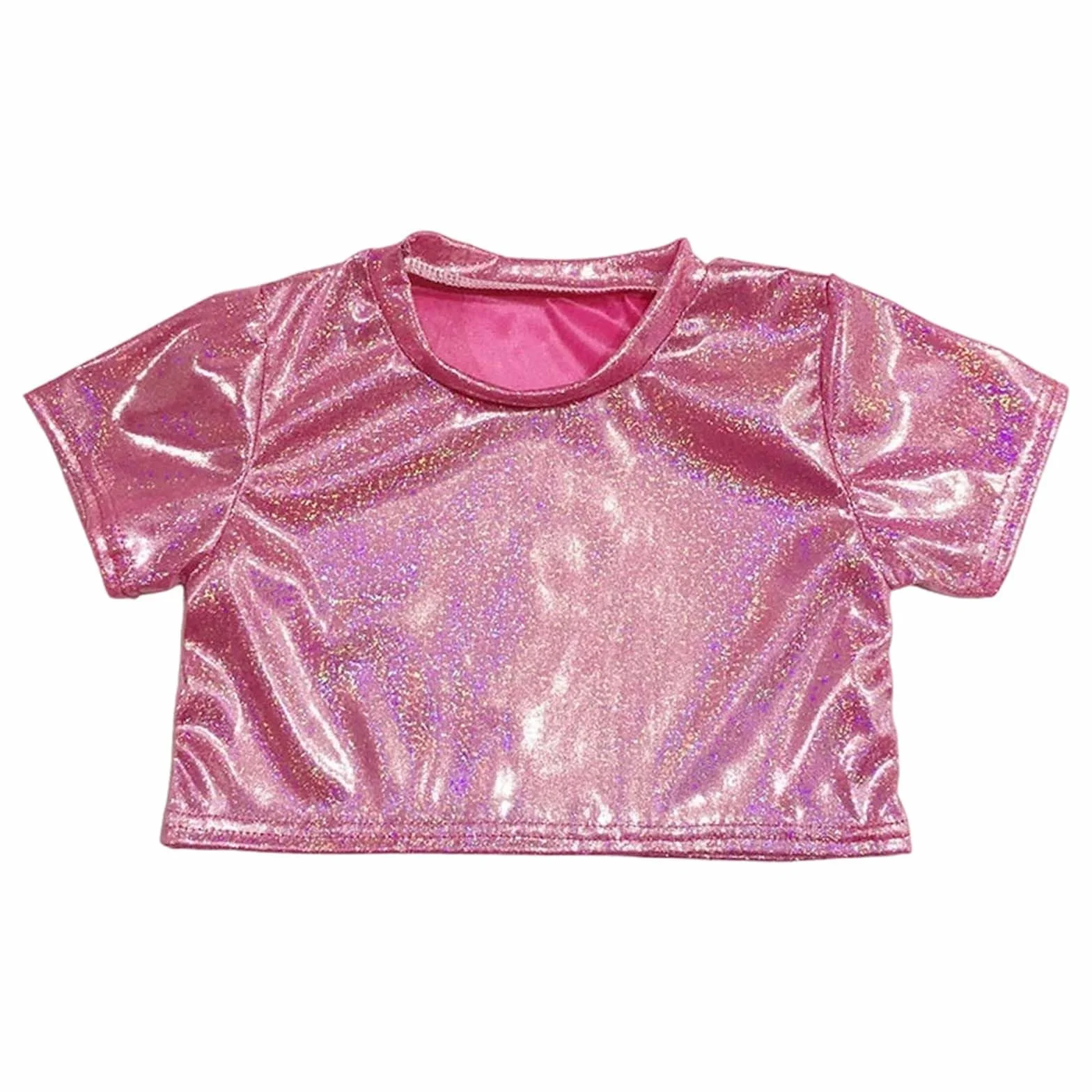 Top de lentejuelas brillantes para niñas ropa de baile gimnasia animadora fiesta moda