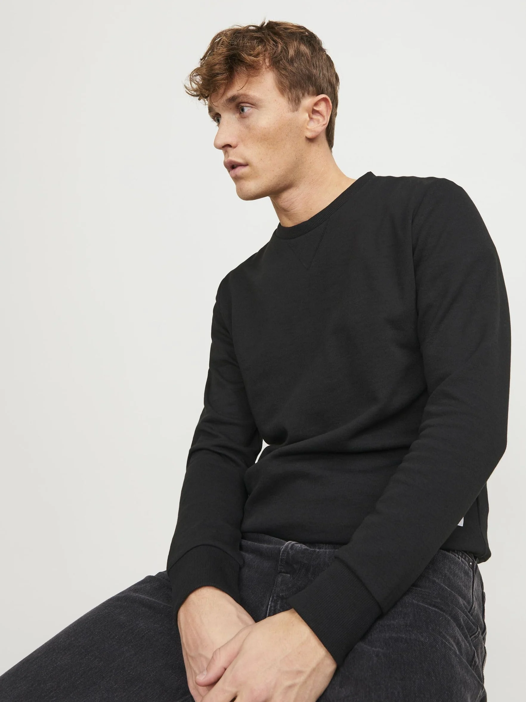 JACK & JONES Jjebasic Sweat Crew Neck Noos Sudadera Hombre