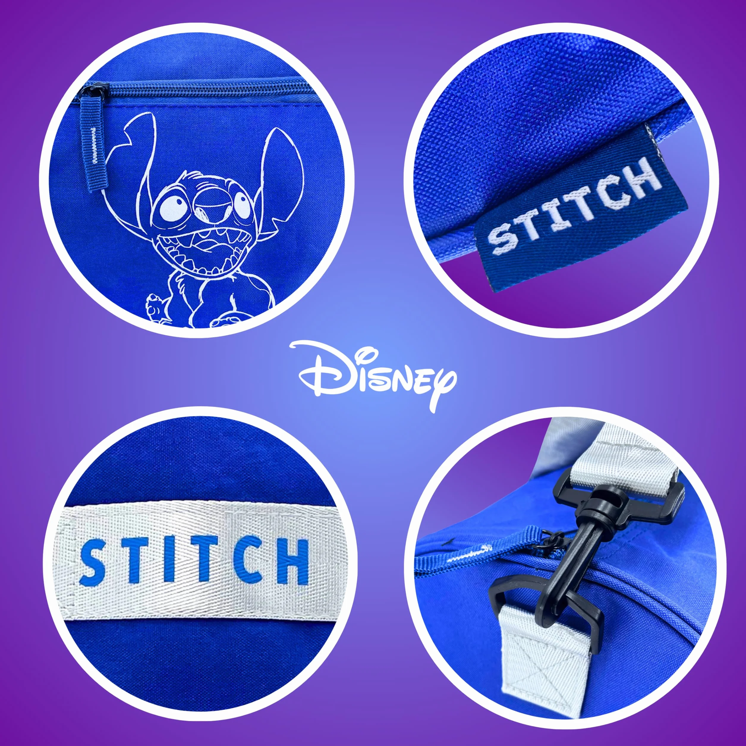 Disney Stitch Bolsa Deporte Gimnasio Infantil Accesorios Regalo Niñas