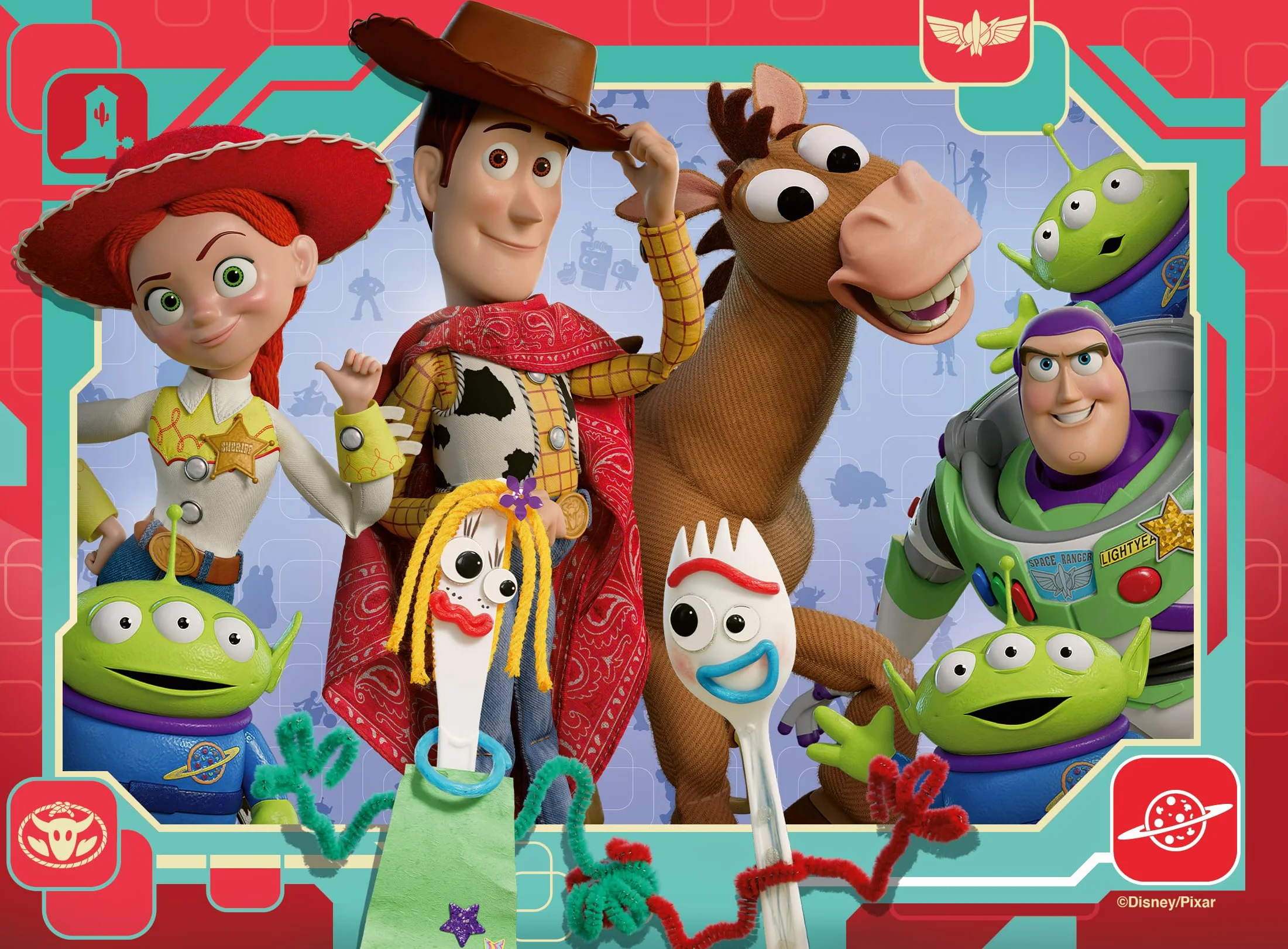 Ravensburger - Toy Story 5 4 In A Box Piezas | Puzzle 3 Años O Más | Regalo Niño 3 Años | Regalos para Niños | Rompecabezas Niños De 19 X 14 Cm | Ravensburger Puzzle