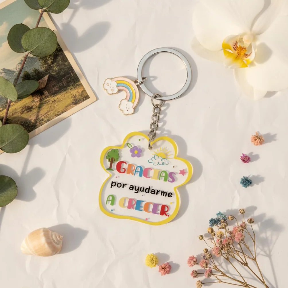 Llaveros de Acrílico Originales Regalo Navidad Cumpleaños