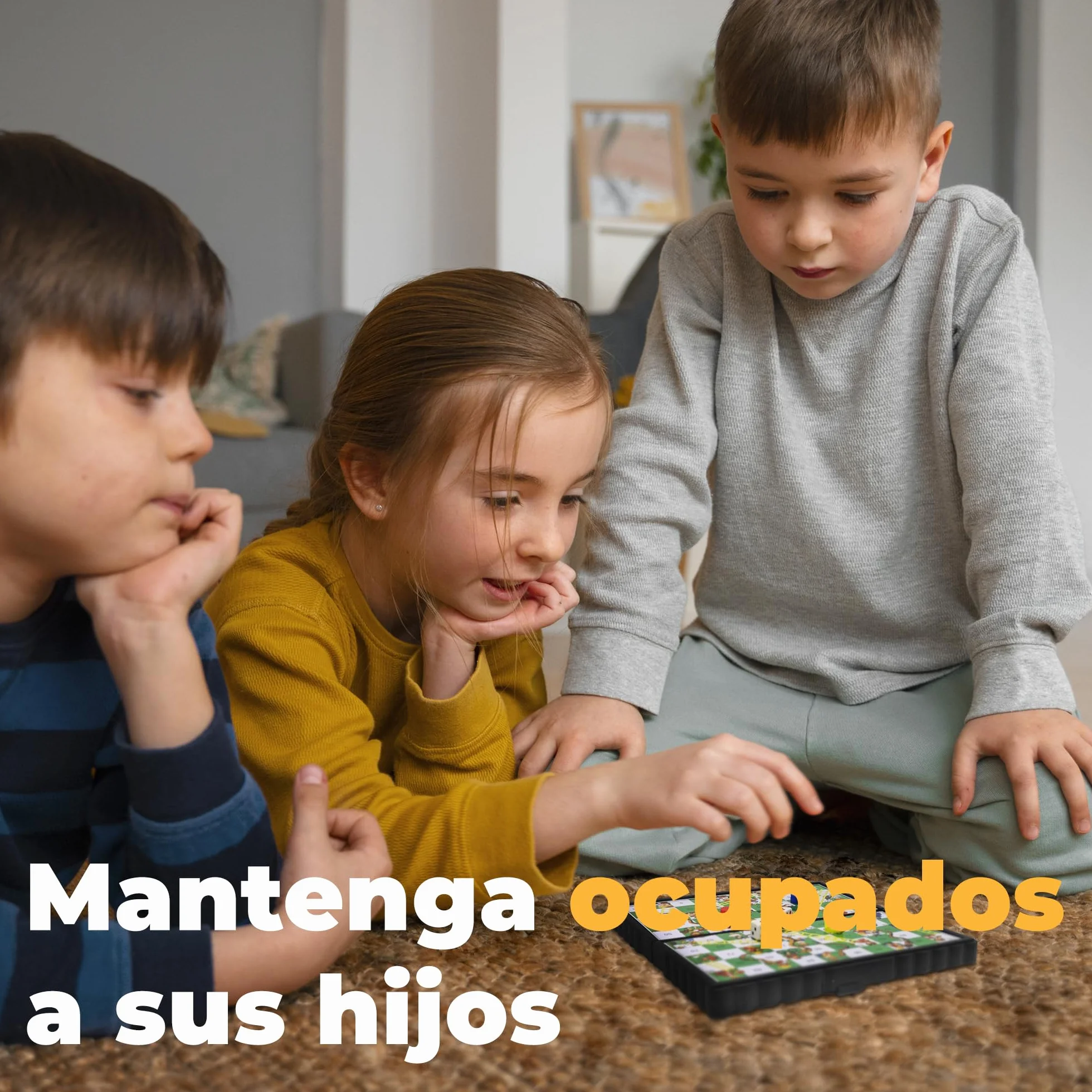 JJPRIME 4 Juegos de Mesa de Viajes Clásicos Damas y Escaleras Ajedrez Ludo Mini Juego de Dados Magnéticos Cajas Plegables