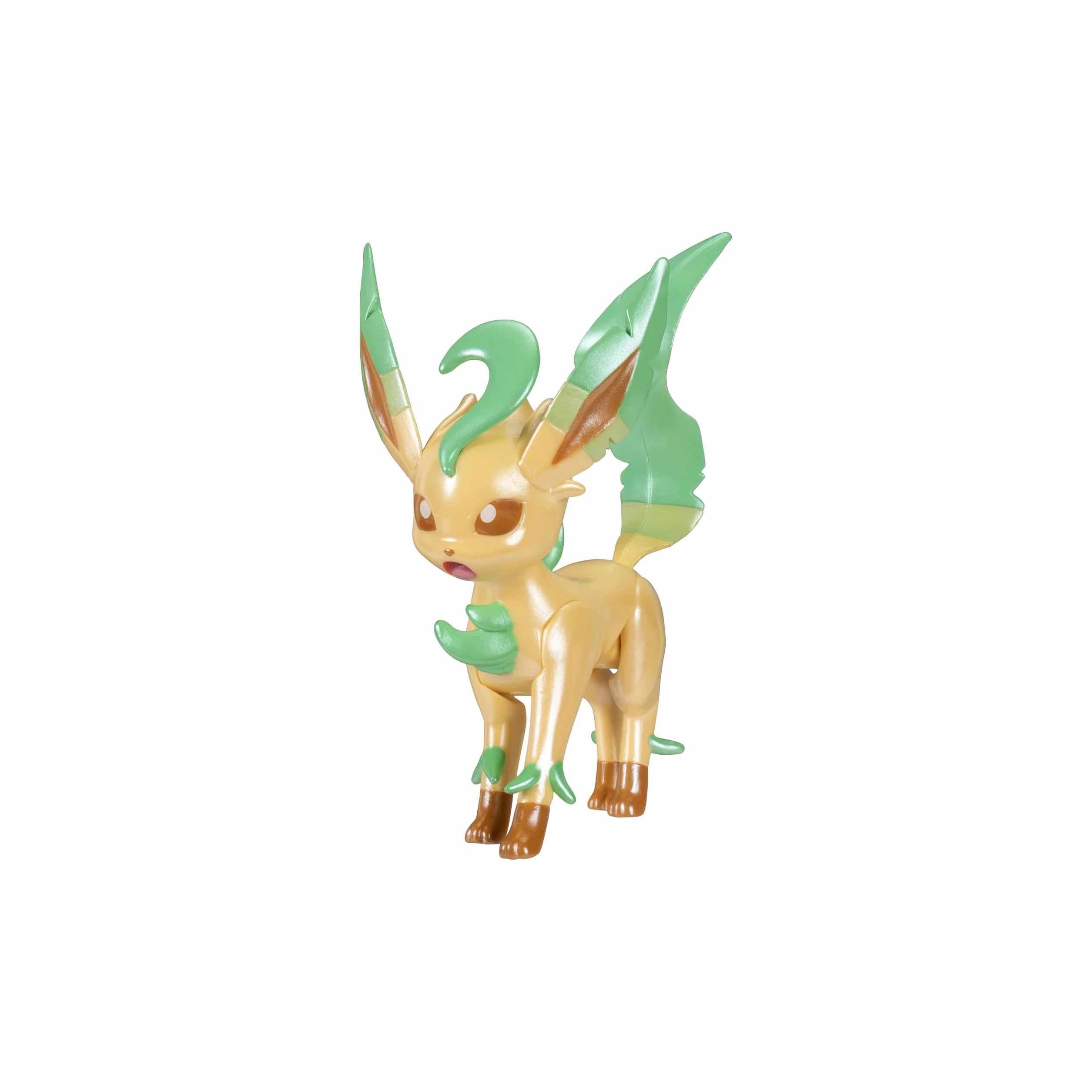 Pokémon Pack evolución Select - Incluye una Figura Eevee de 5 cm, además de Las Figuras de Batalla Leafeon, Glaceon y Sylveon de 7,5 cm, con Acabado Exclusivo