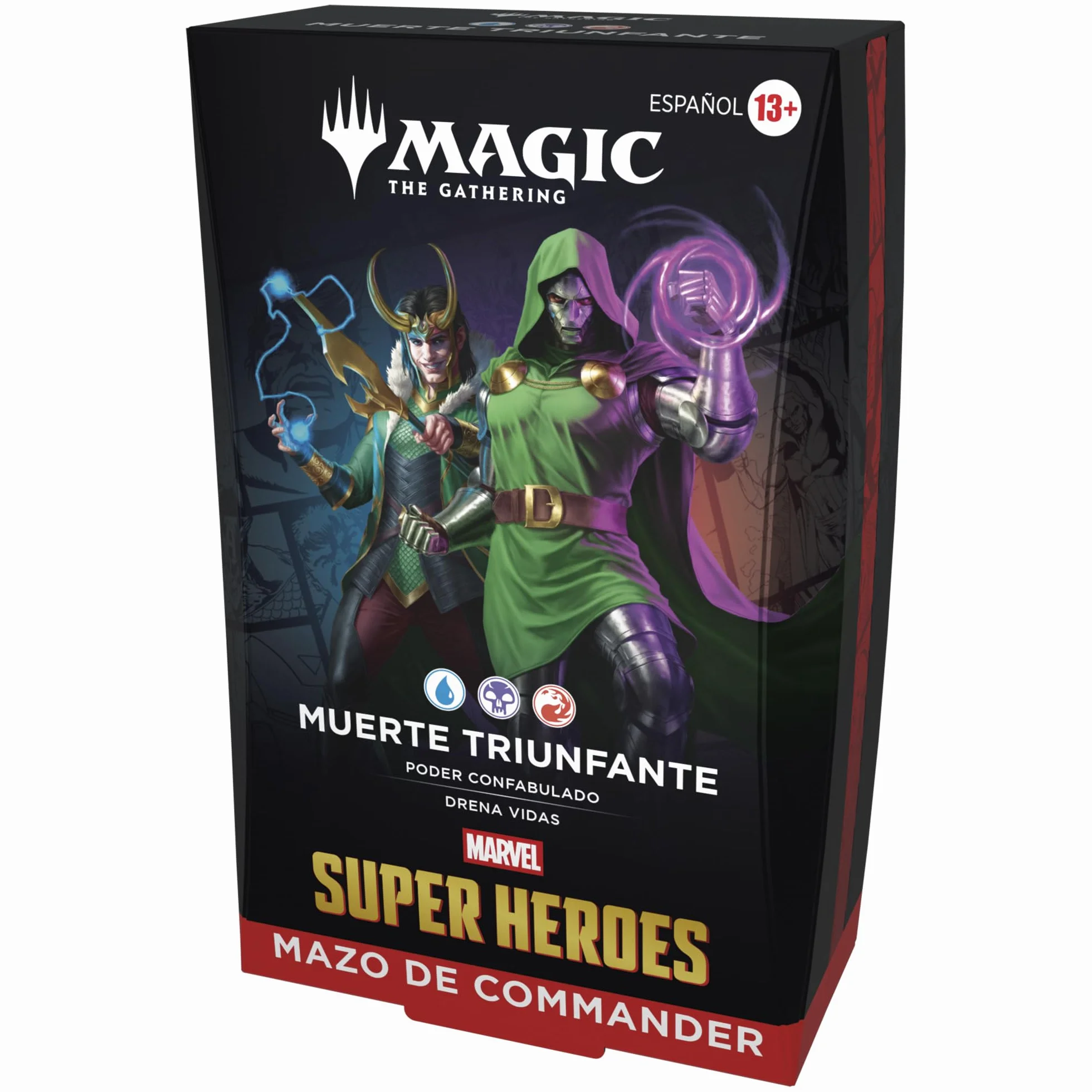 Mazo de Commander de Magic: The Gathering | Marvel Super Heroes - Muerte triunfante (Versión en Español)