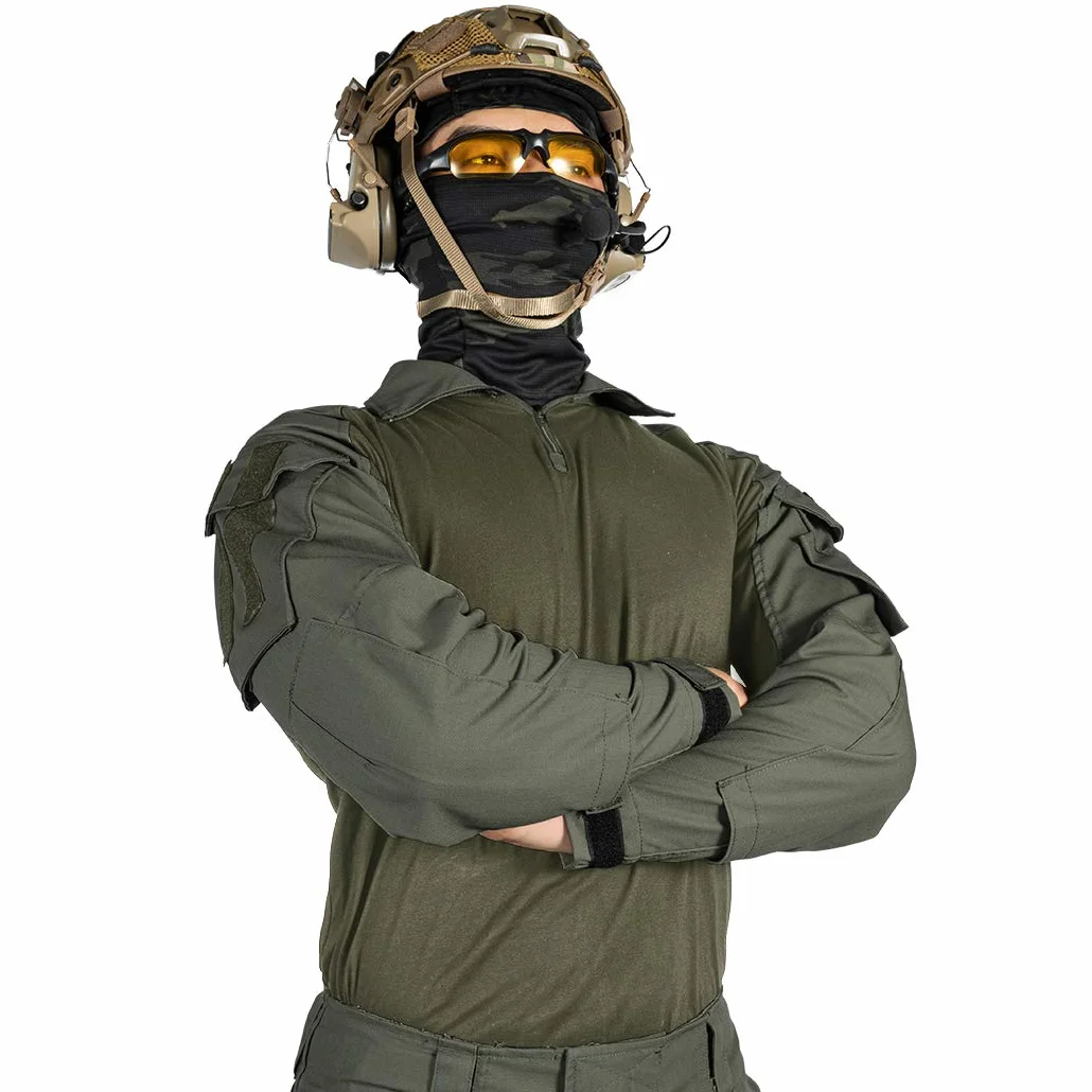 IDOGEAR G3 Camisa Táctica Hombre Coderas