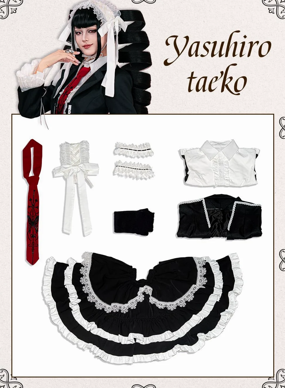 OSIAS Mujer Juego Anime Celestia Ludenberg Disfraz Cosplay Mejorado