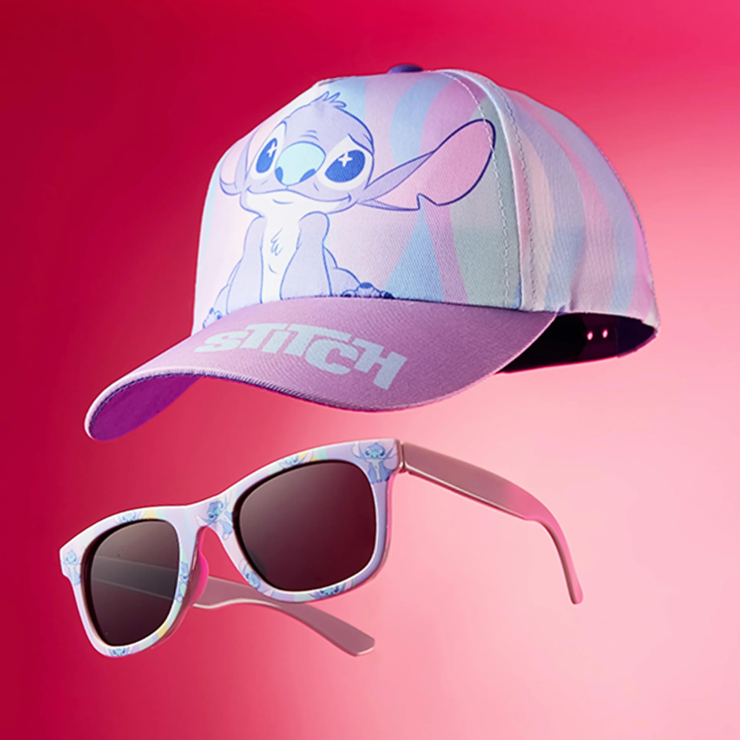 Gafas de Sol y Gorra Niña Proteccion Solar UV400 Ajustable Accesorios Viajes