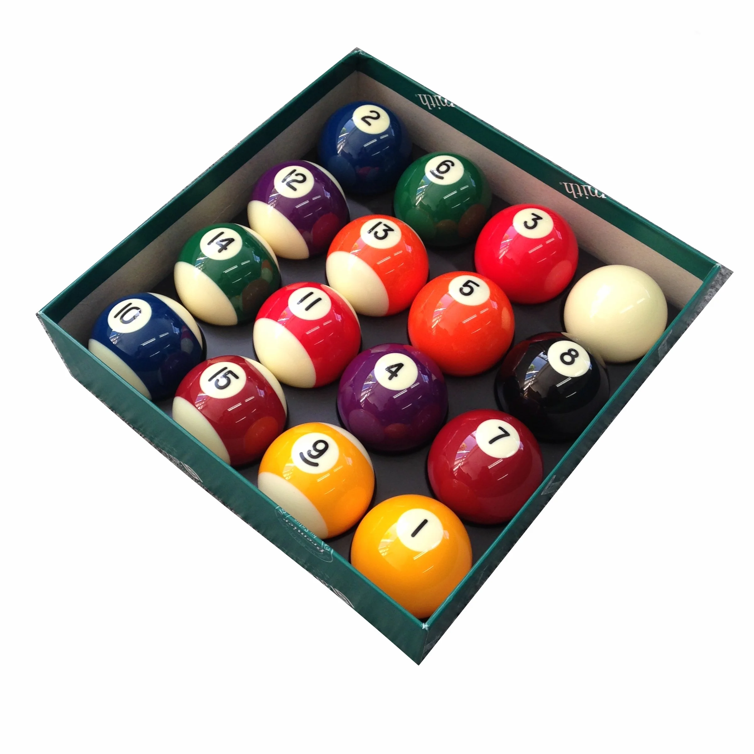 ARAMITH 2" Spots and Stripes Pool Balls