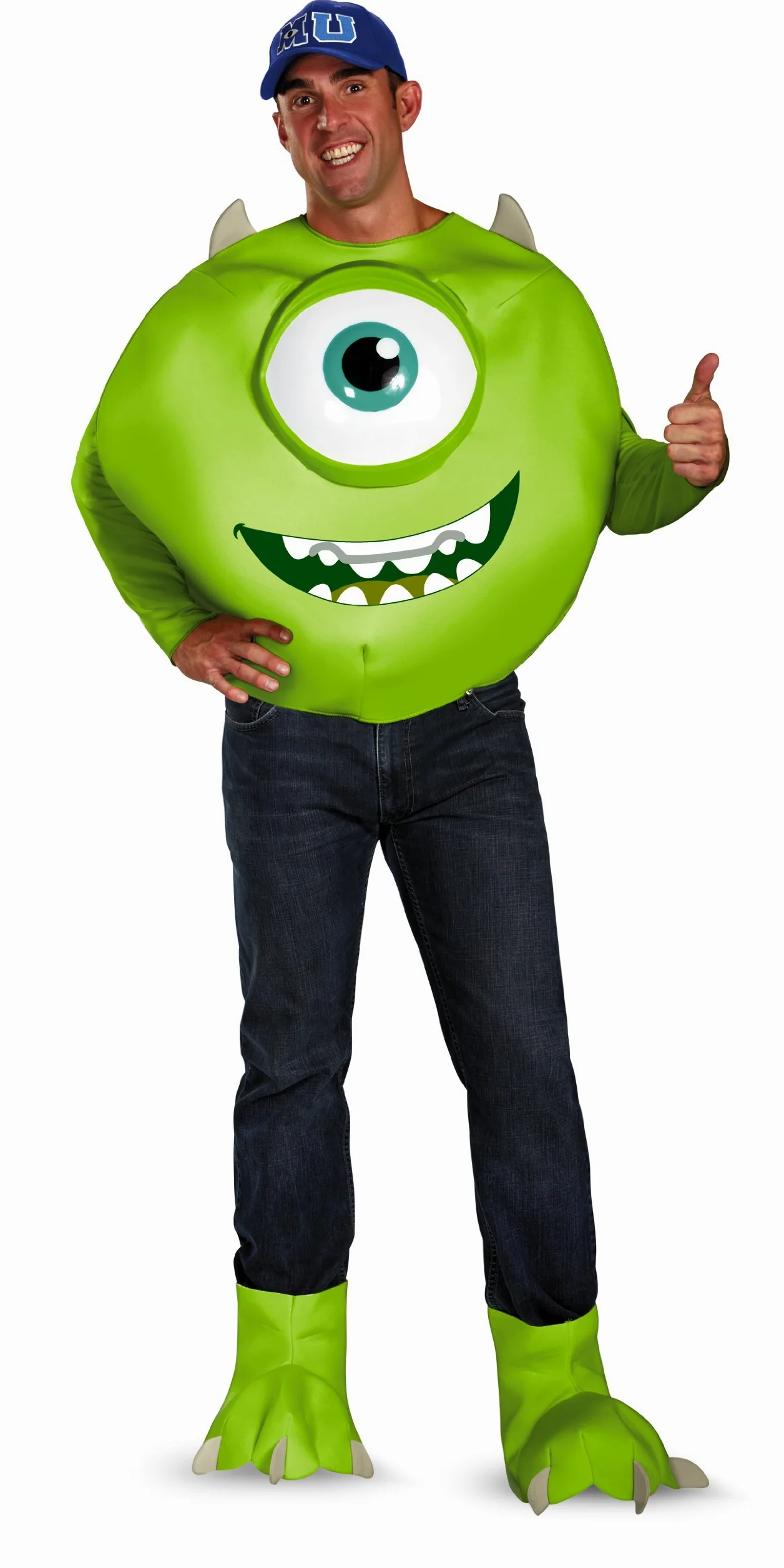 Disguise - Disfraz de Mike de la Universidad de Monsters de Disney Pixar para hombre