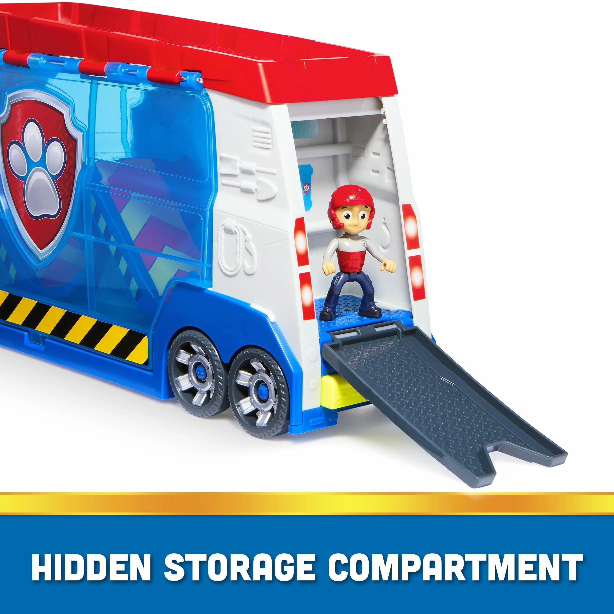 Paw Patrol Patrulla Canina Pack Coche Patroller Transformable con Figura Ryder y Coche Todoterreno Juguetes para Niños 3 años +