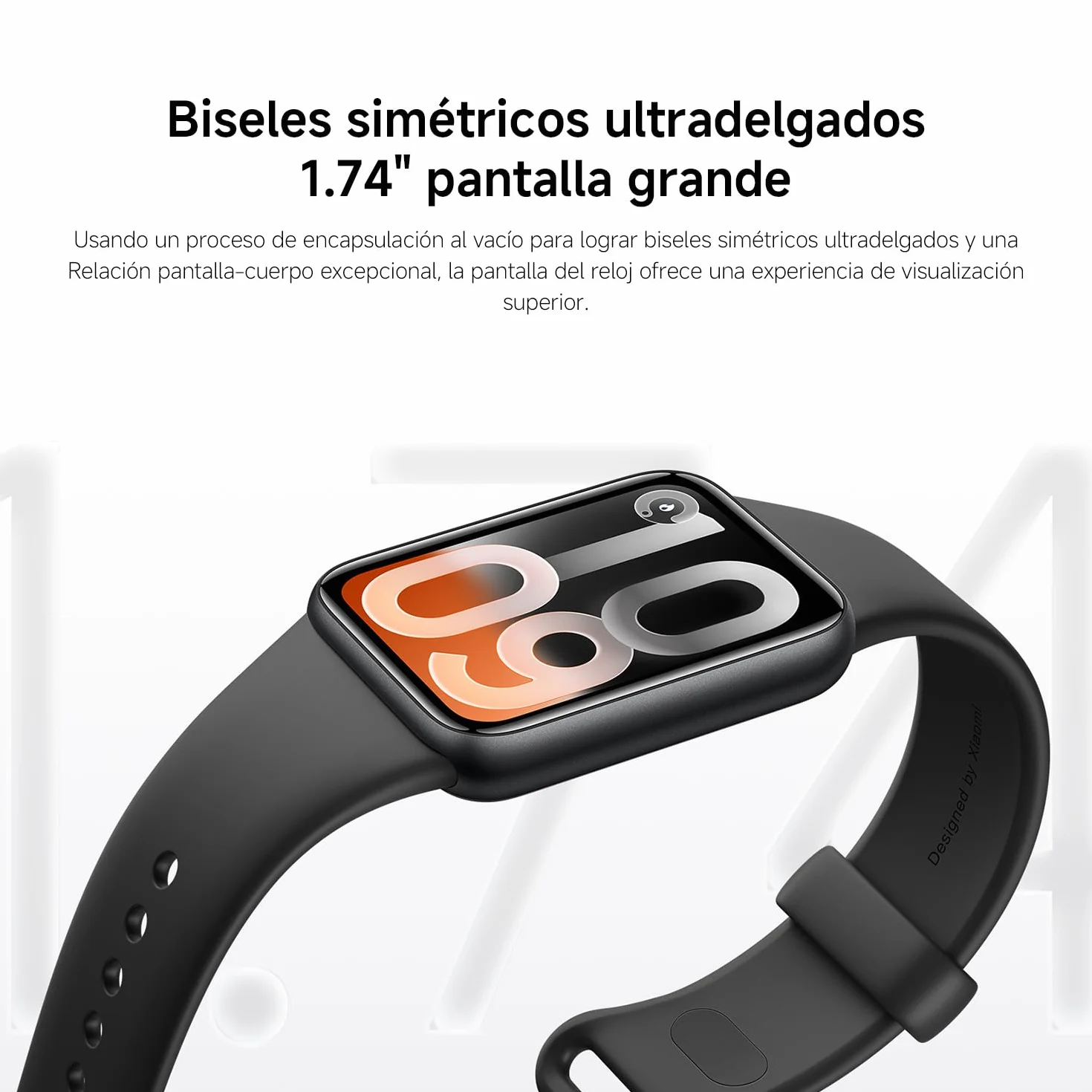 XIAOMI Smart Band 10 Pro, Rastreador Fitness, Pantalla AMOLED 1.74", 21 días Batería, 5ATM, Negro