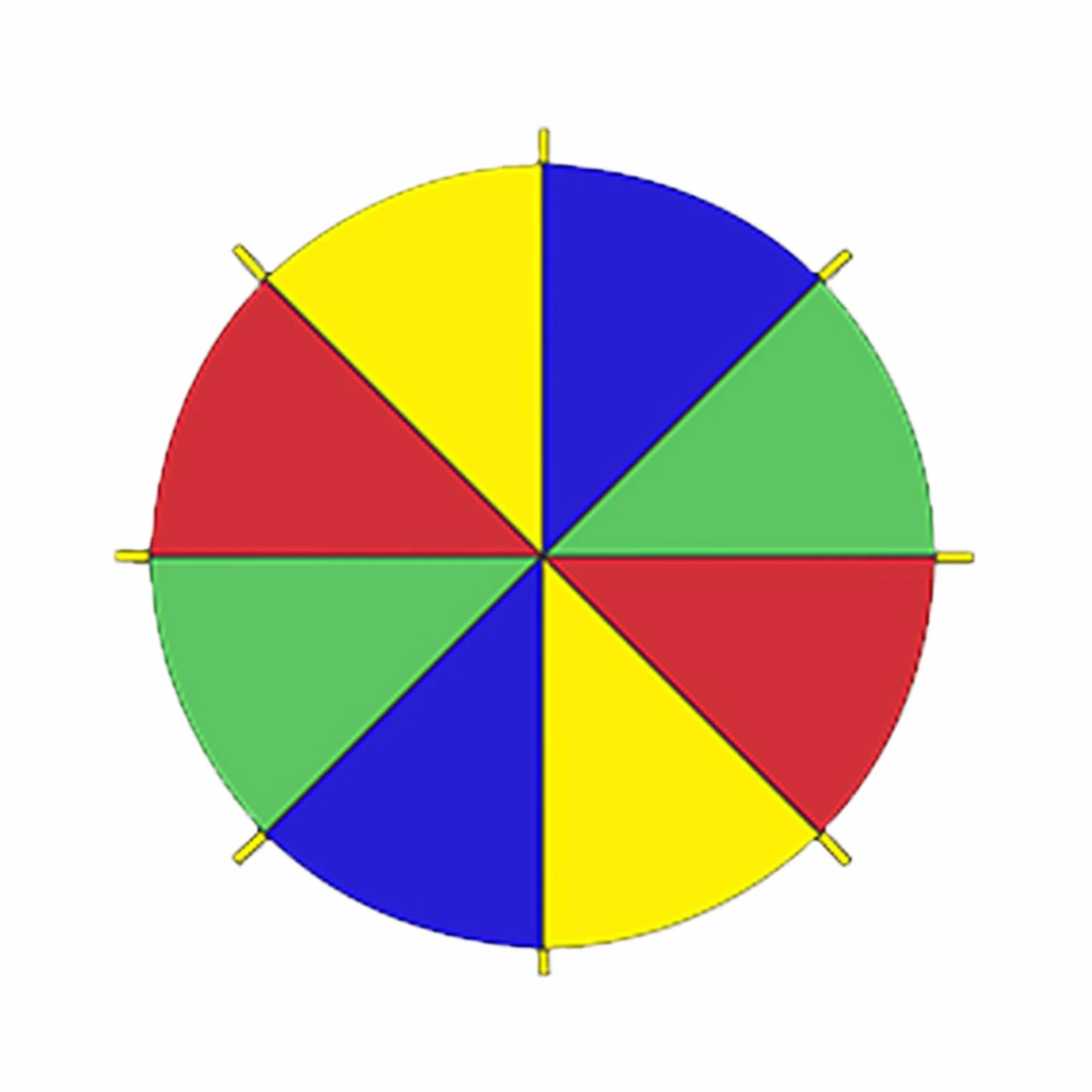 Paracaídas para niños, Rainbow Parachute,Coloridos niños en paracaídas con mangos | al aire libre, juegos de cooperación de carpa para la clase de gimnasio de la escuela primaria, patio traser