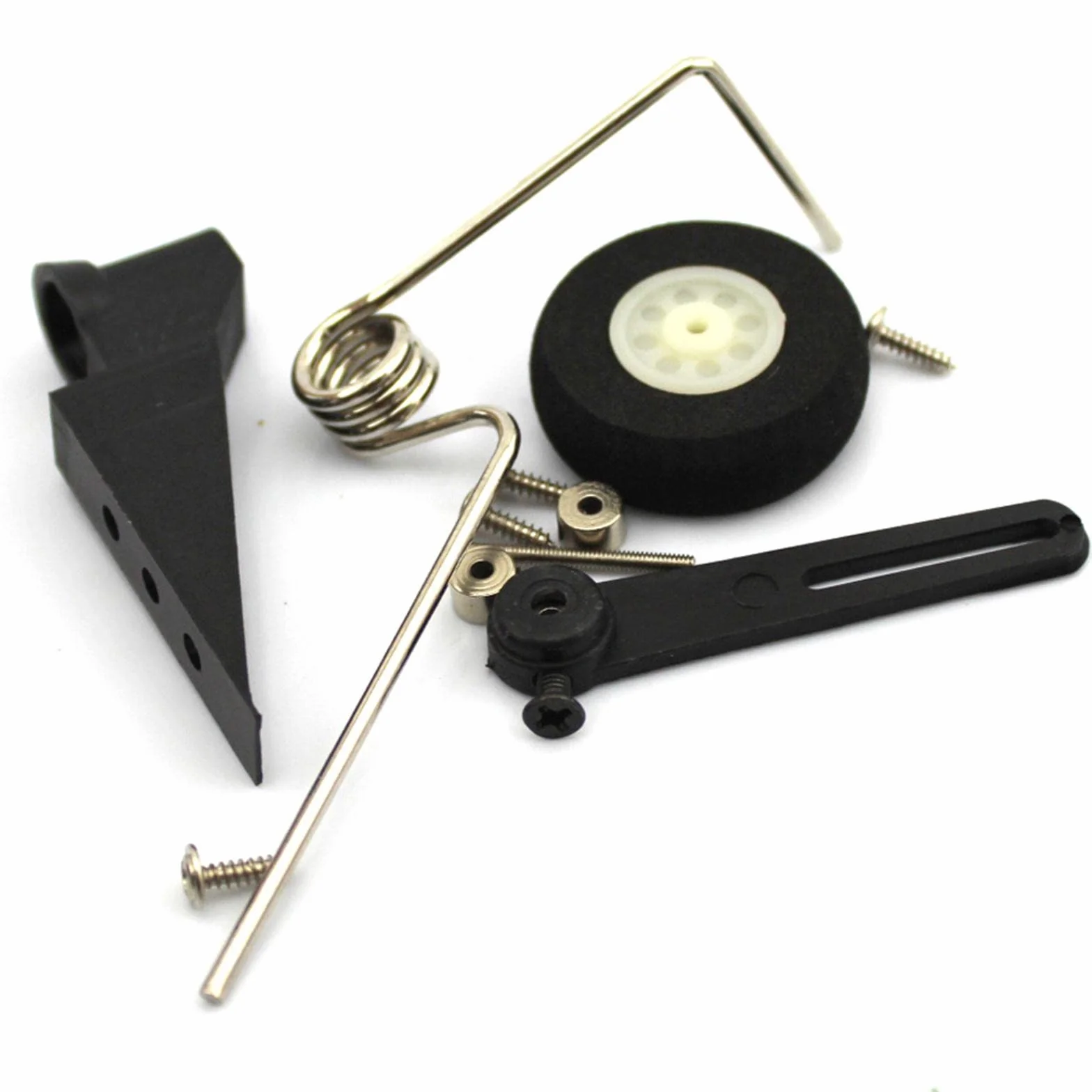 Montaje de rueda trasera para kits de avión eléctrico RC Accesorios Soporte DIY