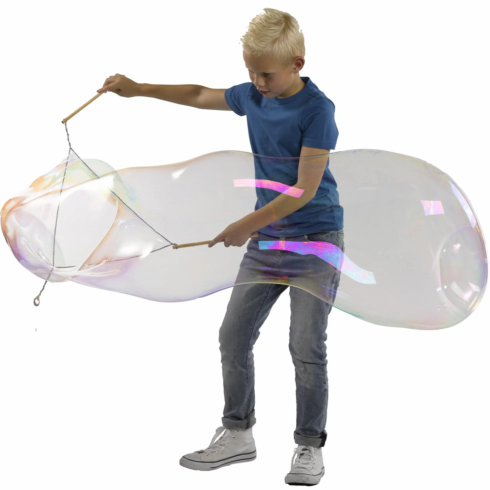 SES Creative – Mega Burbujas | Juego Infantil de Exterior para Crear Burbujas Gigantes | 6 a 13 años (S02251)