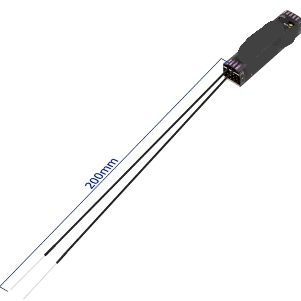 1 receptor de 60 x 13,5 x 13 mm apto for ER8GV 8 canales.