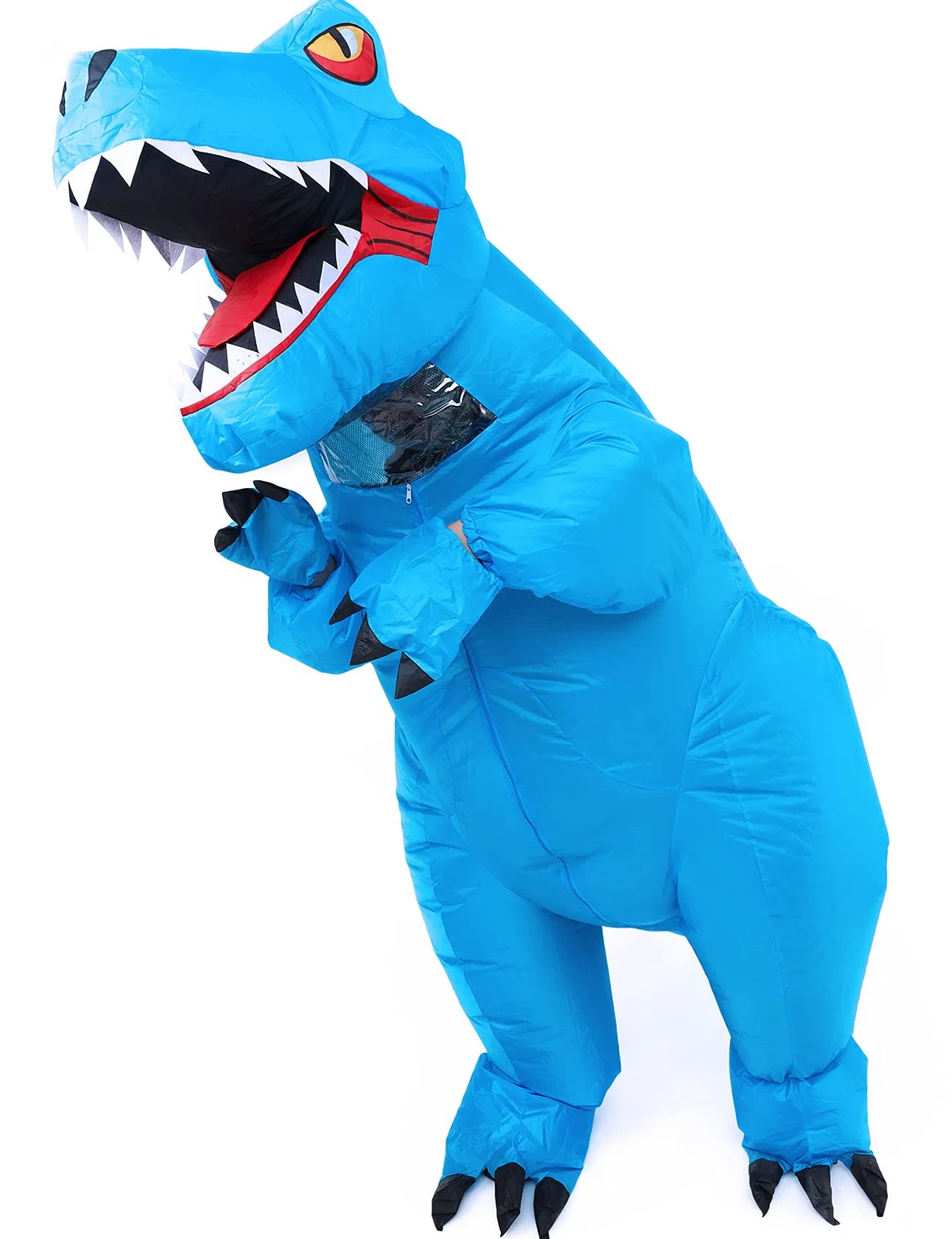 Mahoon Disfraz inflable de dinosaurio para adultos, T-Rex, disfraz de dinosaurio de Halloween, disfraz unisex para fiesta al aire libre, disfraces de cosplay