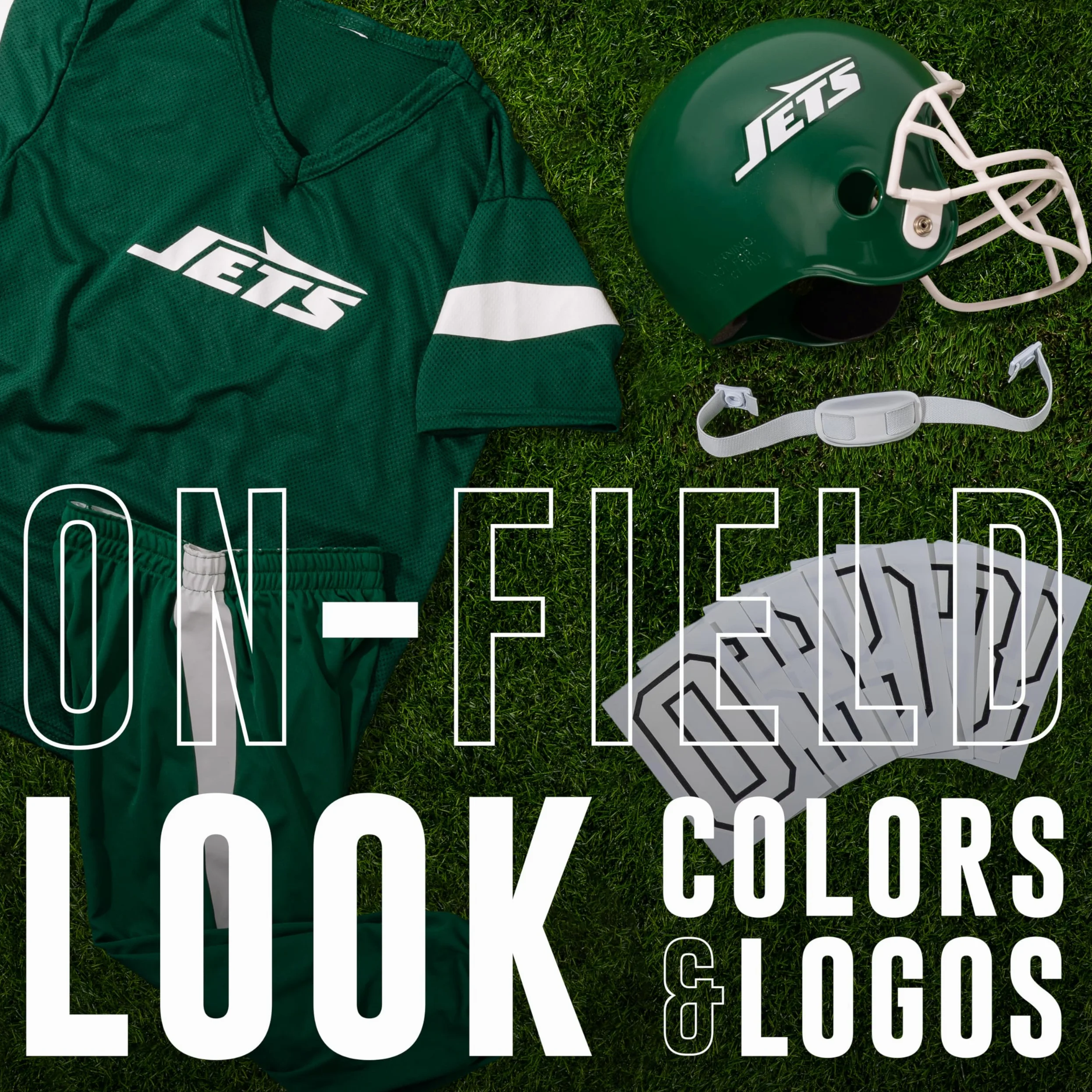 Franklin Sports NFL - Conjunto de Uniforme de fútbol Americano Juvenil para niños y niñas, Incluye Casco, Camiseta y Pantalones con Correa de Barbilla + números
