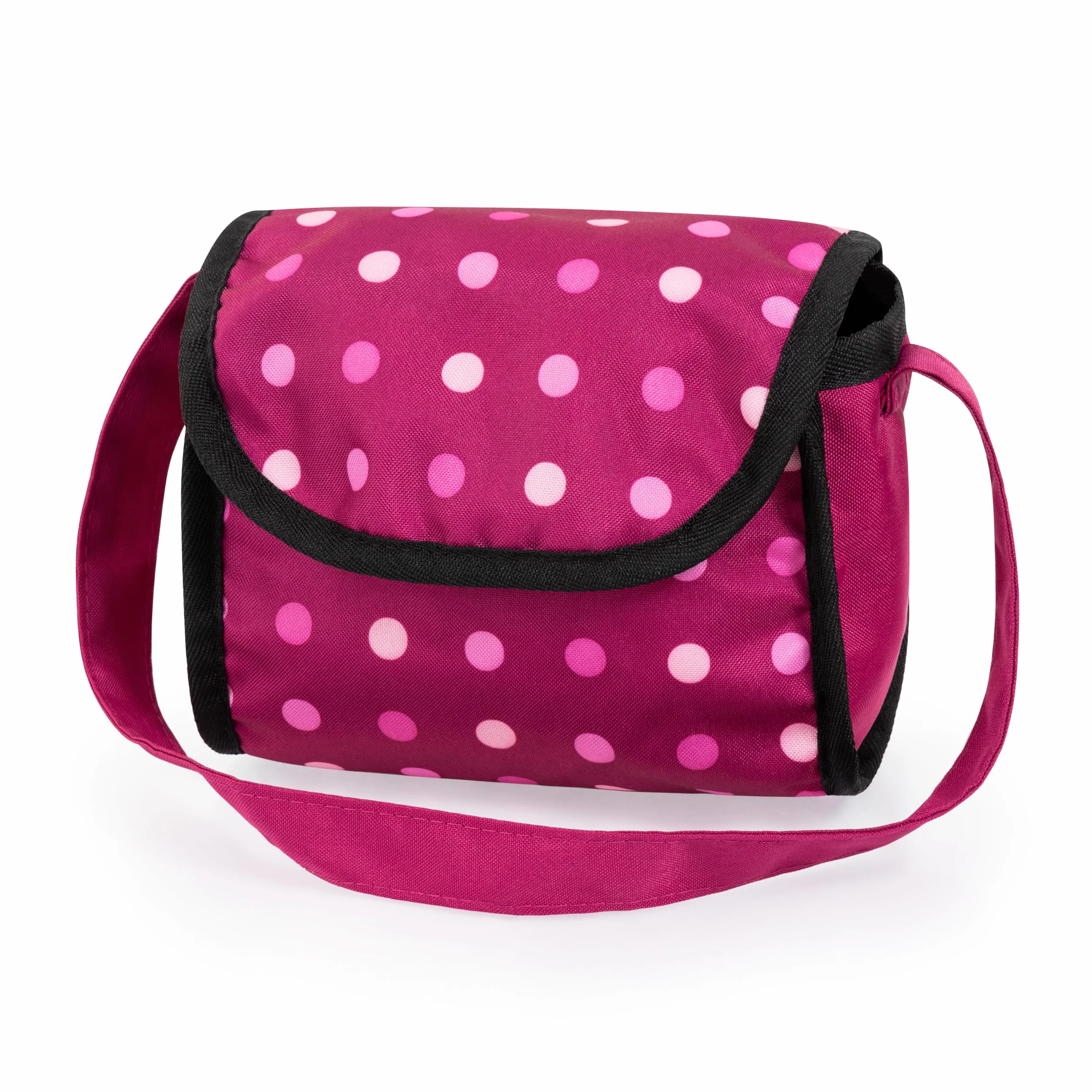 Bayer Design 13067Aa, Cochecito, Carro Muñecas Trendy, Combolsa, Plegable, Ajustable, Rojo, Hadas, Color Motivo