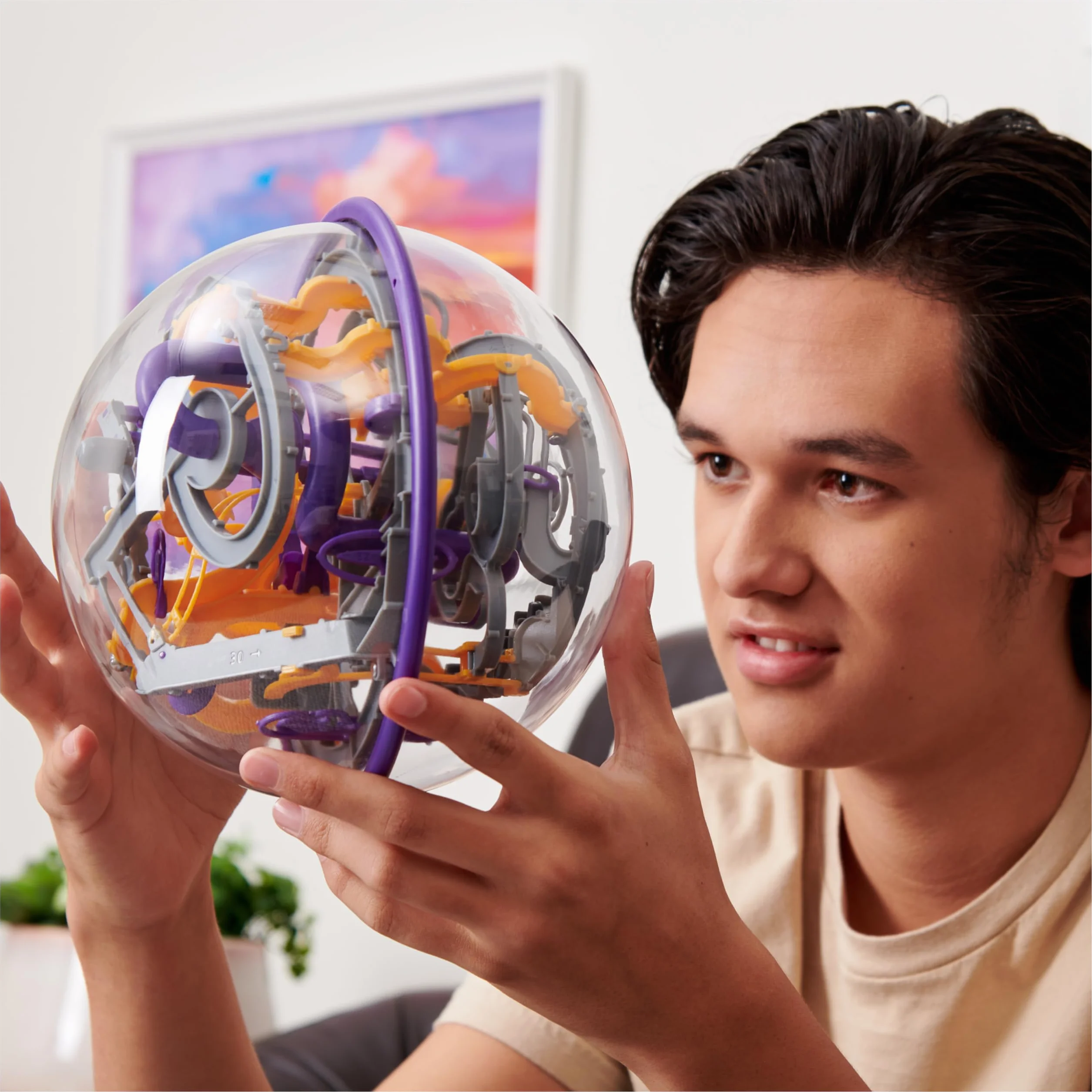 Perplexus - Rompecabezas Perplexis Epic: Bola Laberinto 3D con 125 Obstáculos - Juguetes Niños 8 Años + - Regalo Niño 8 Años +