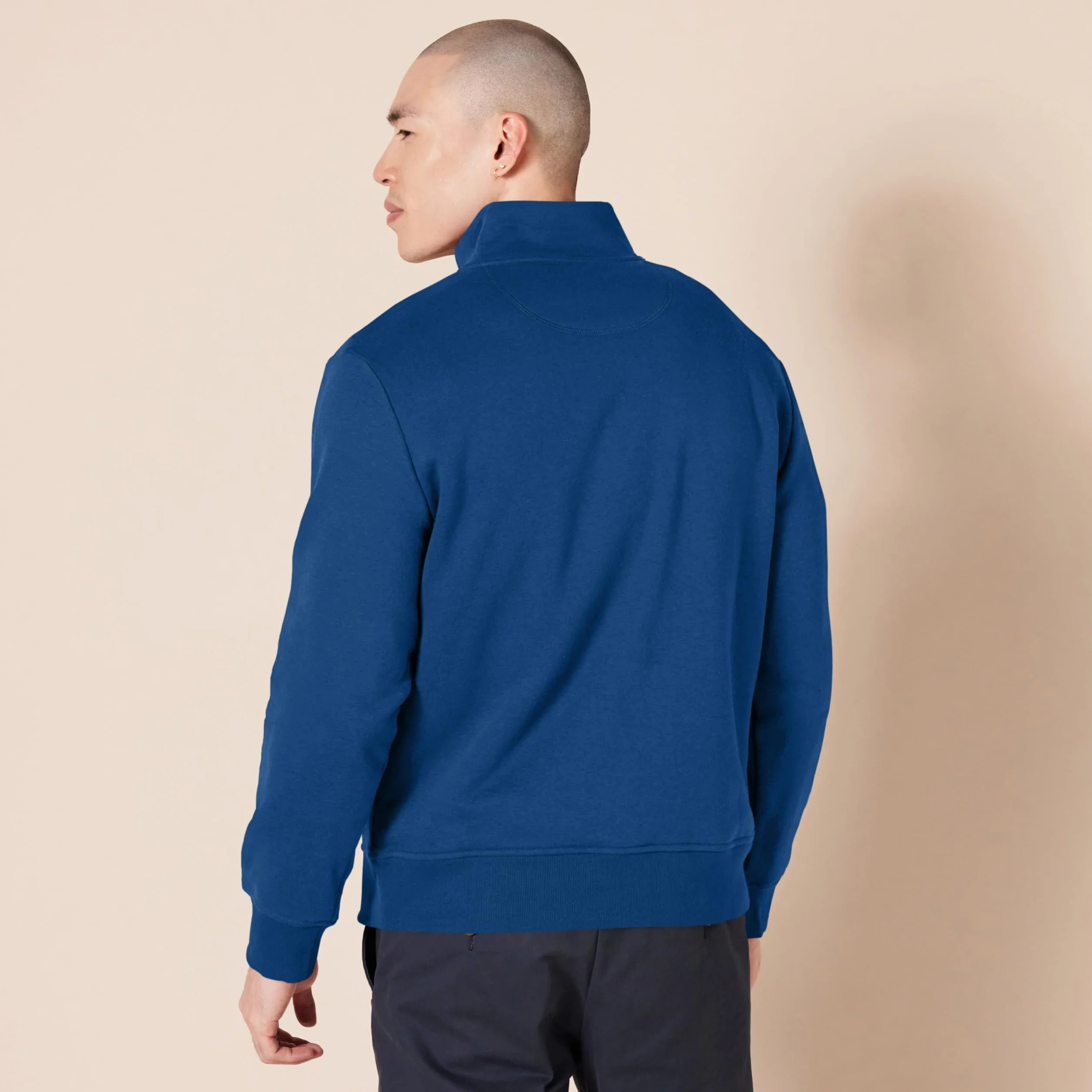 Amazon Essentials Sudadera Hombre Forro Polar Manga Larga Cierre Un Cuarto
