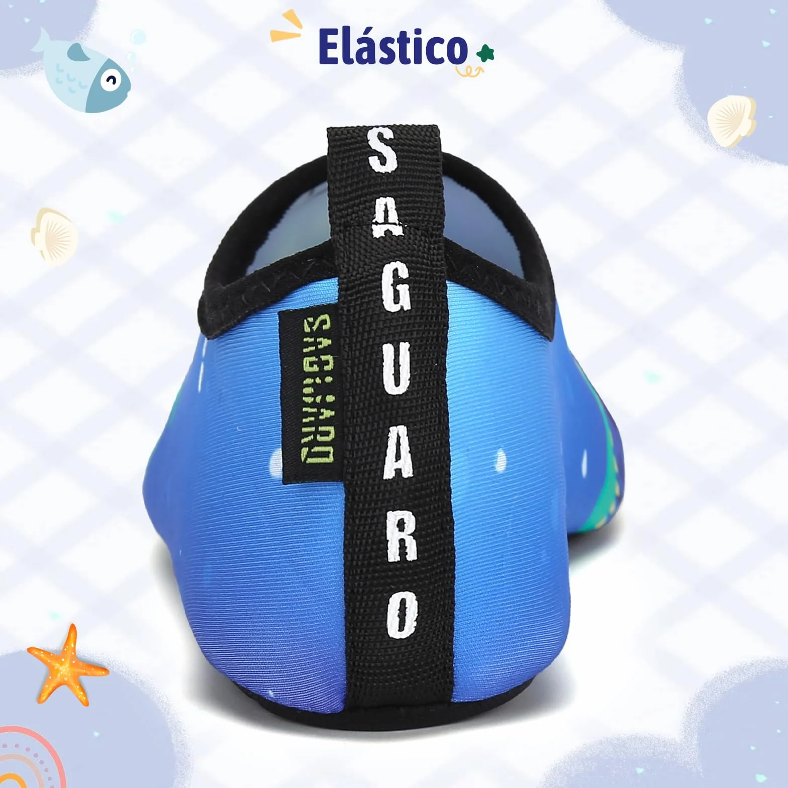 SAGUARO Escarpines Deportes acuáticos Unisex-Niños Talla 20-37