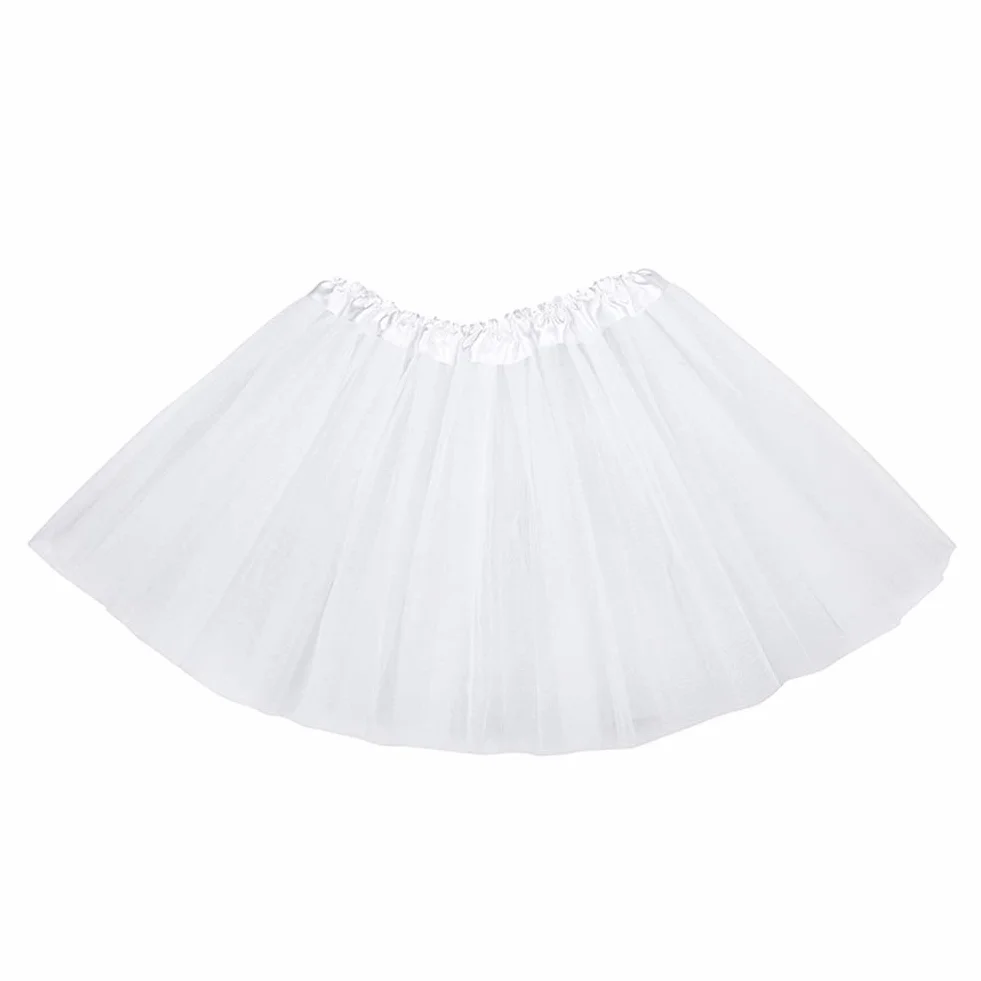 Tutu Elastico Tul 3 Capas 30 CM para niña Bebe Falda Disfraz Ballet